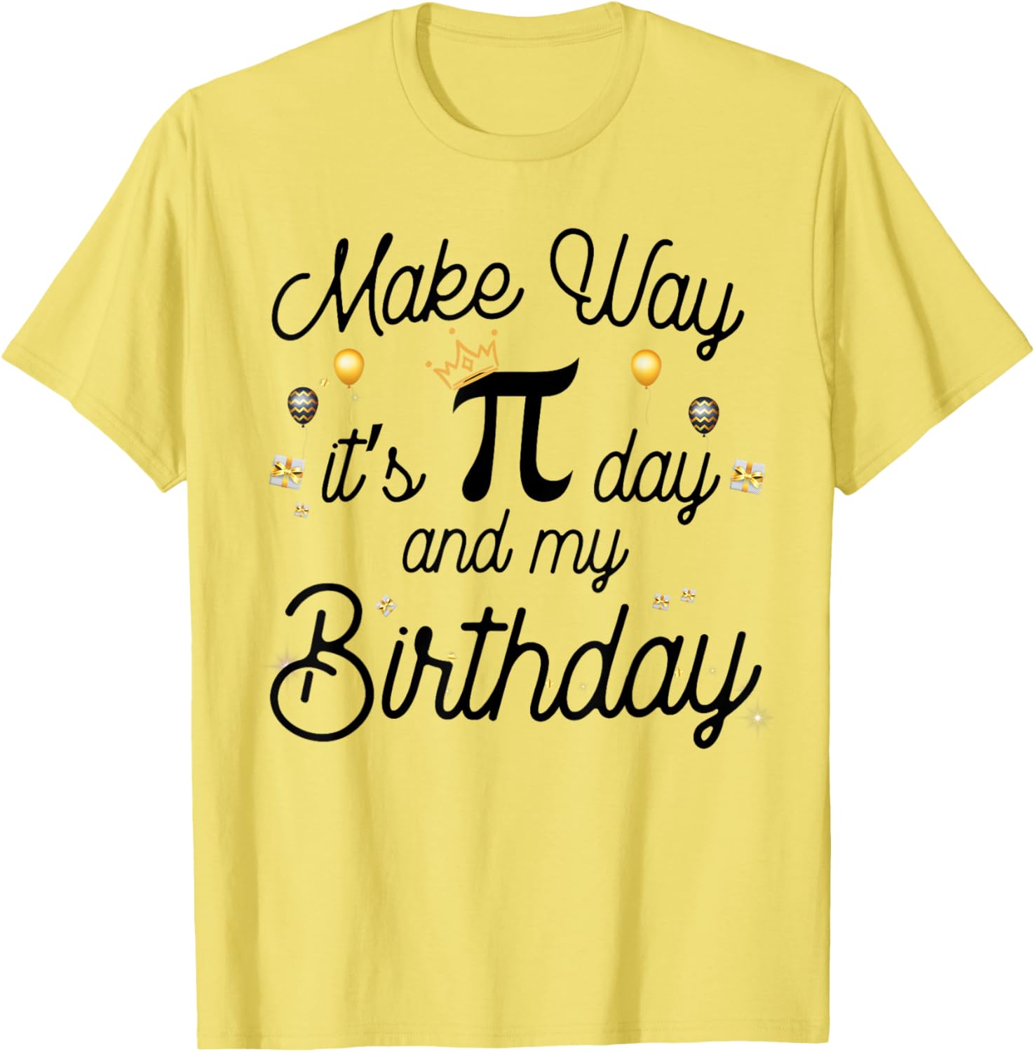 Celebrate Pi Day and Your Birthday with This Fun T-Shirt Gift - 10