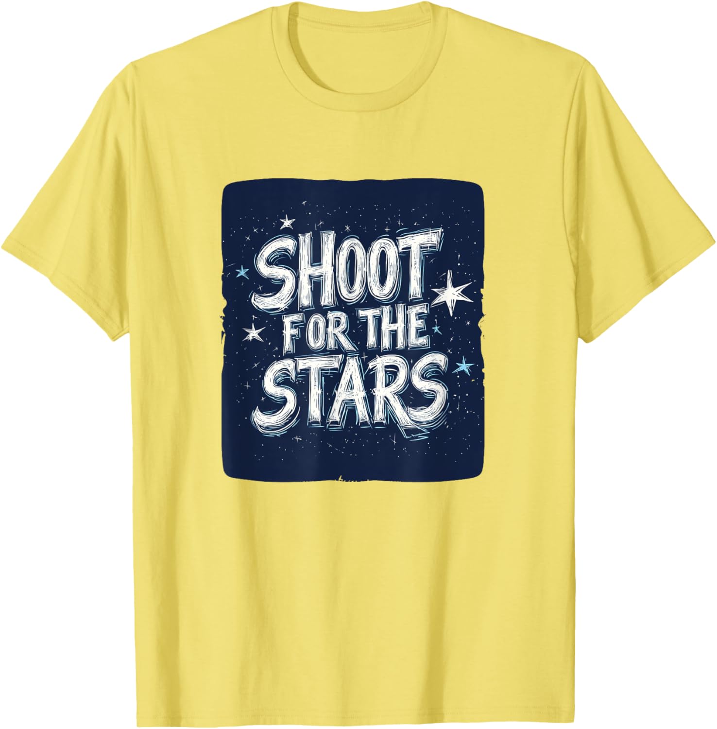 Awesome Shoot for the Stars Statement T-Shirt for Trendy Style - 12