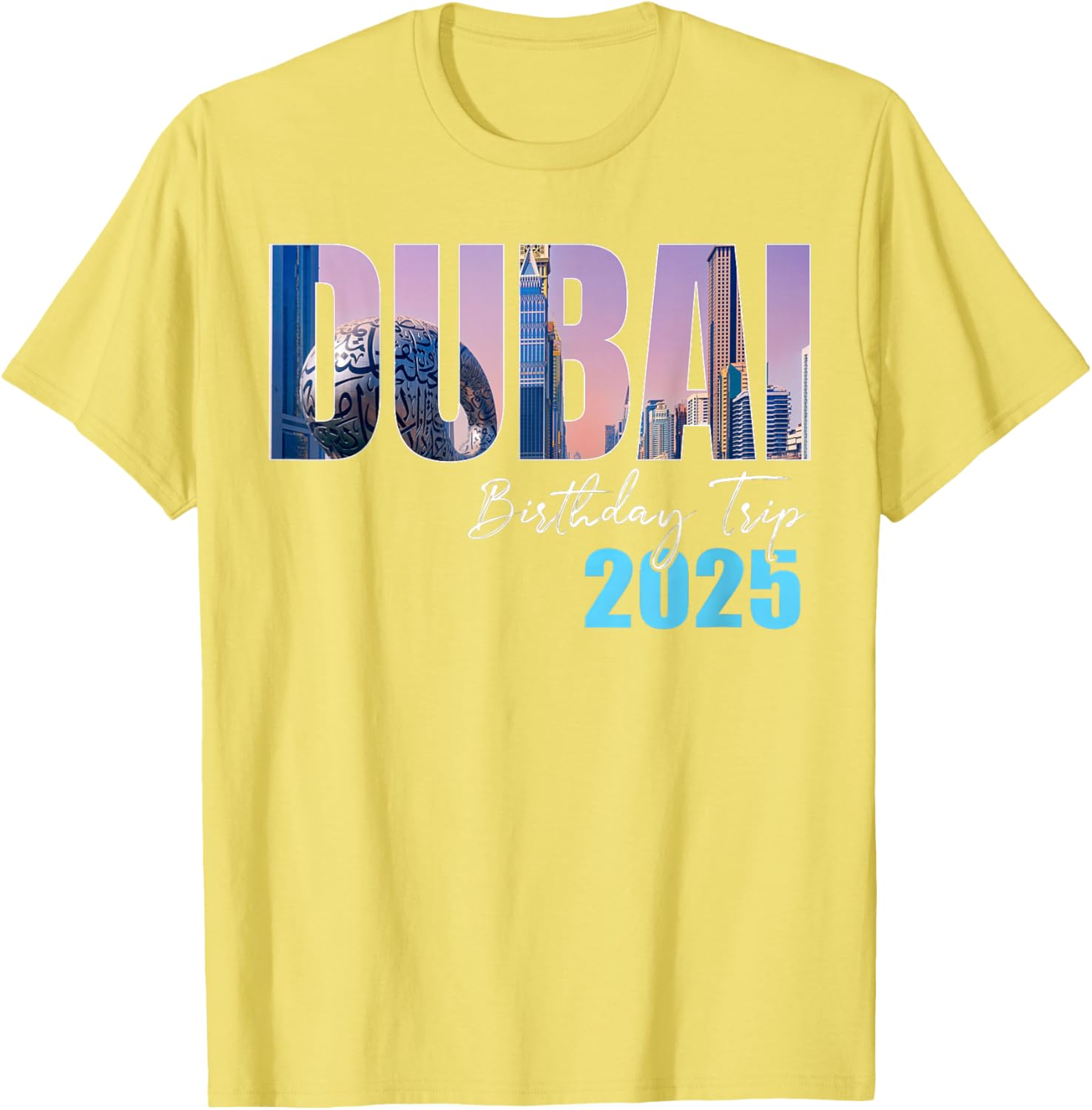 Celebrate in Style with Dubai Birthday Trip Cruise T-Shirt for 2025 - 12
