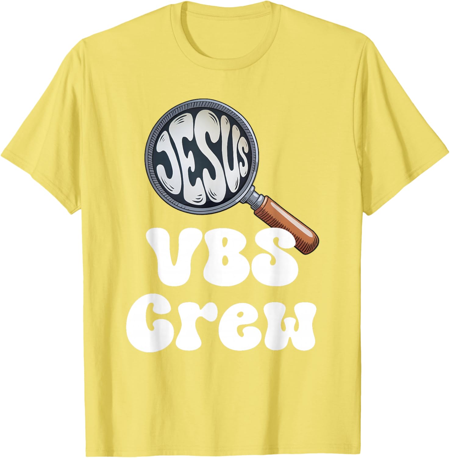 VBS Crew 2026 Hand Lens Matching Group T-Shirt for Vacation Bible School - 5