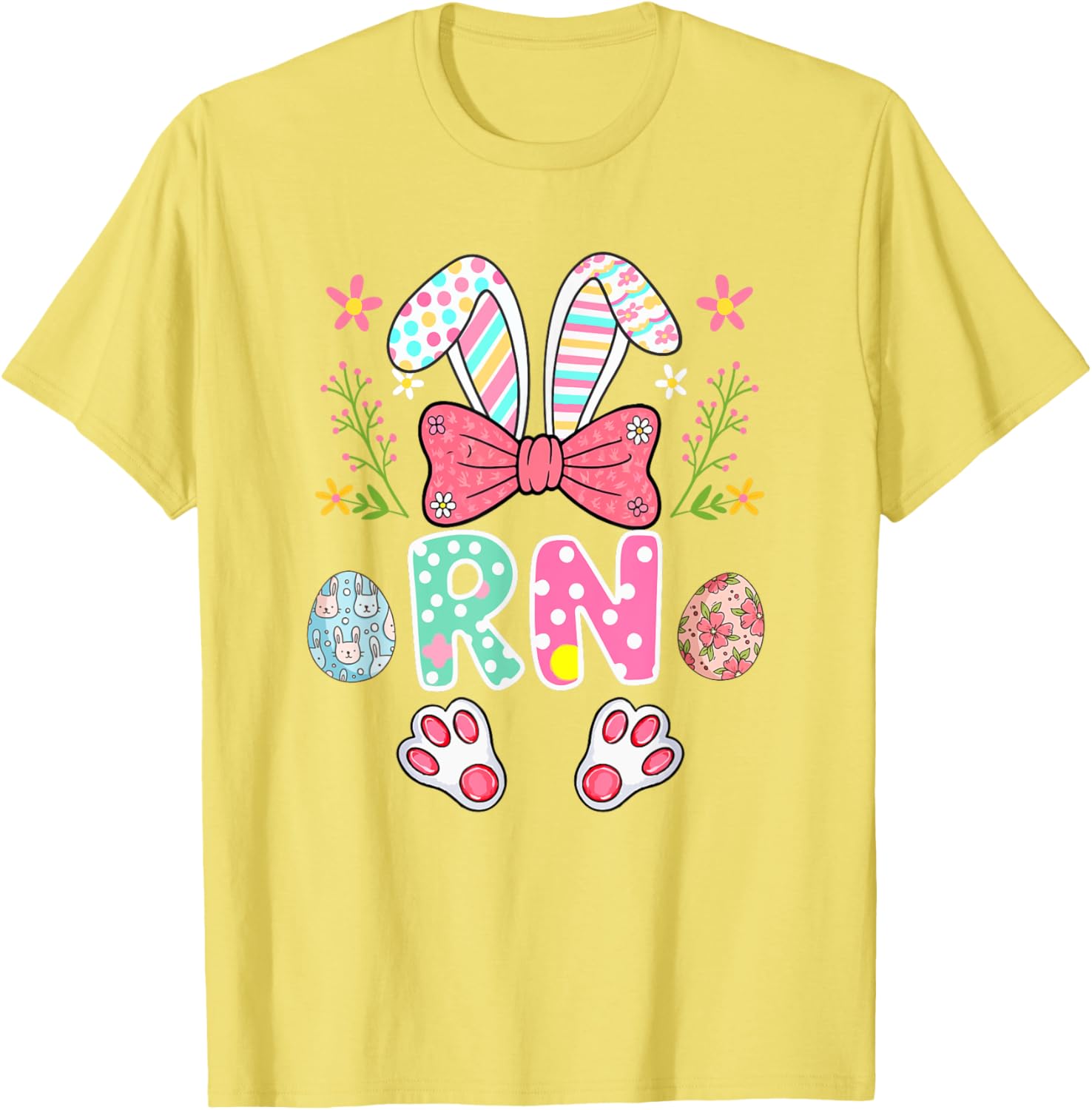 RN Job Easter Bunny Women's Costume T-Shirt for Egg Hunting Fun - 8