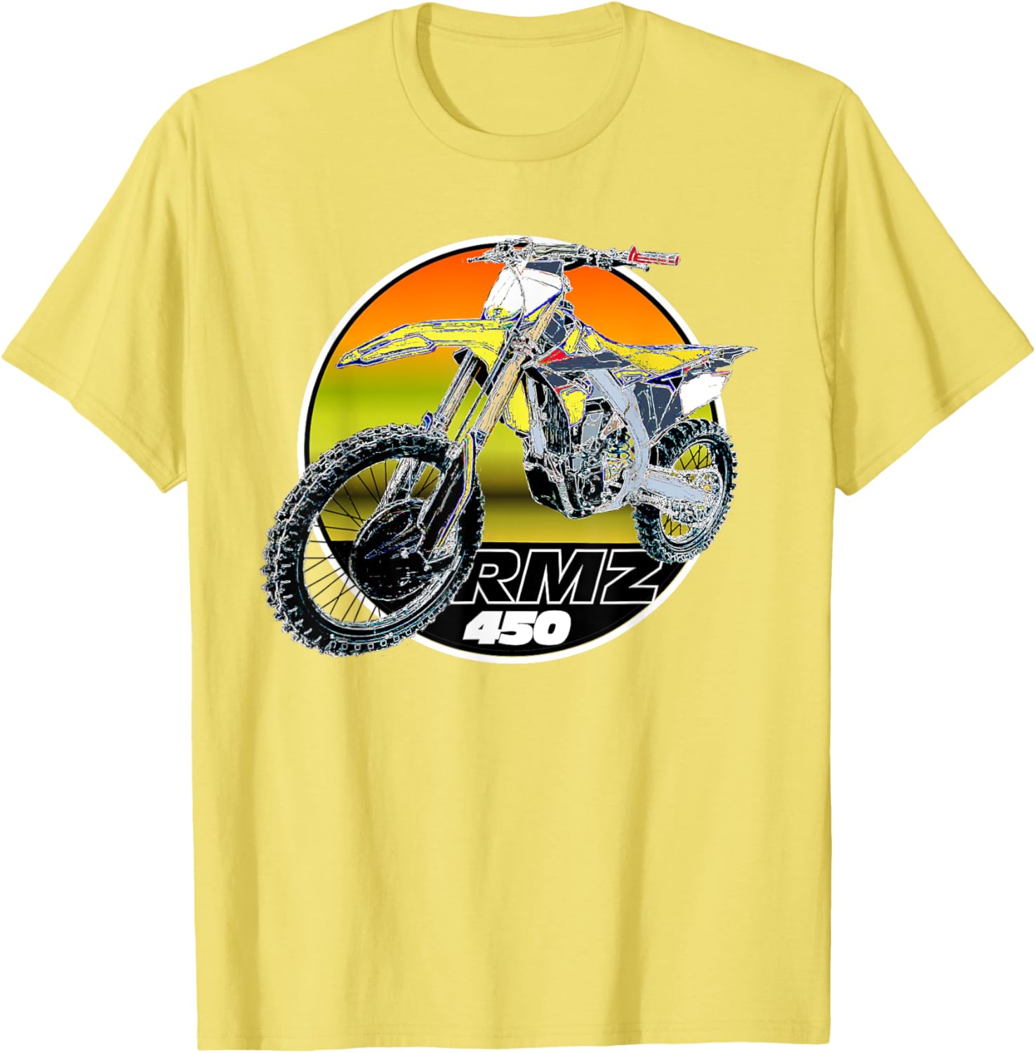 RMZ 450 Motocross Off Road T-Shirt for Motorcycle Enthusiasts - 2