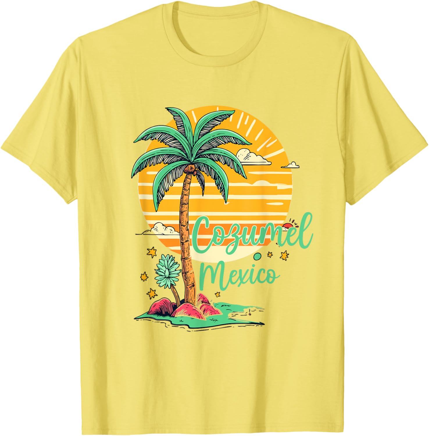 Cozumel Mexico Souvenir T-Shirt for Men and Women - Vacation Reminder Apparel - 8