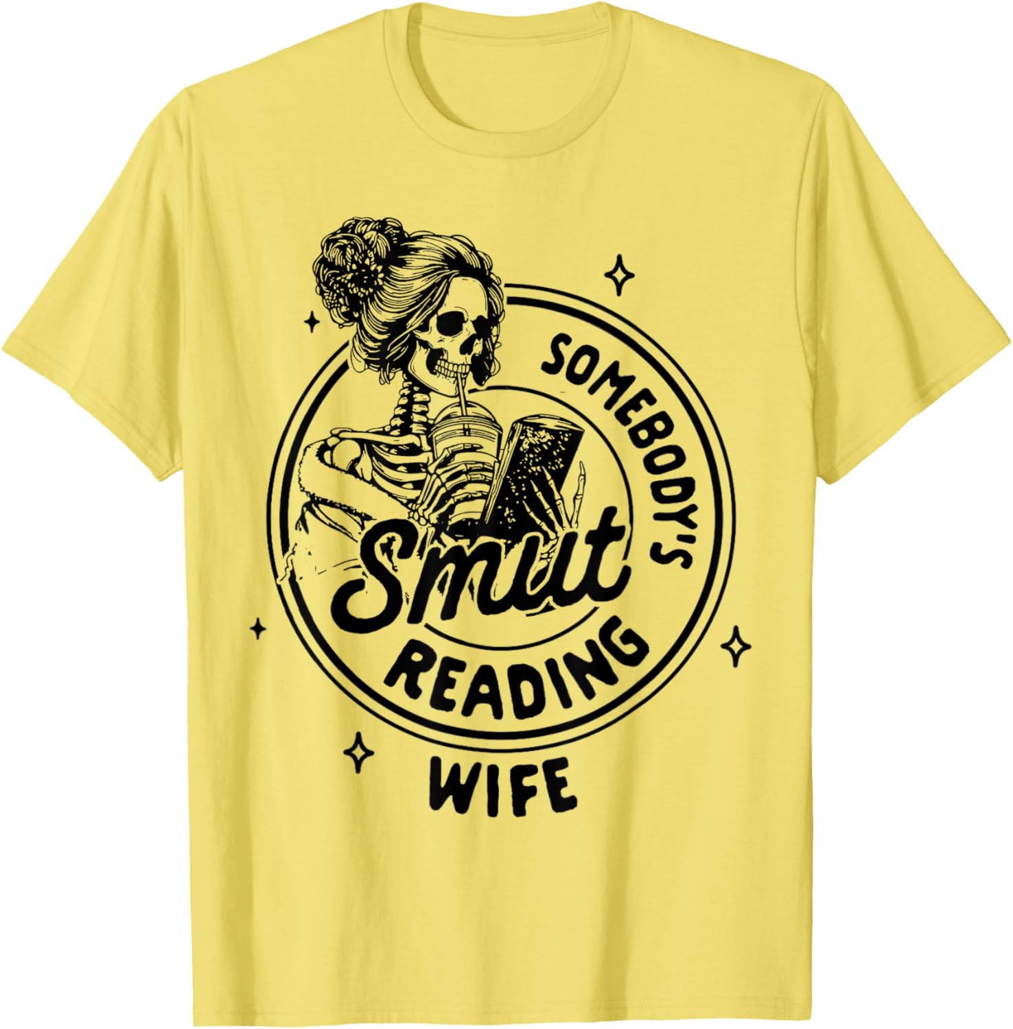 Smut Reading Wife Spicy Book Romance T-Shirt for Book Lovers - 2