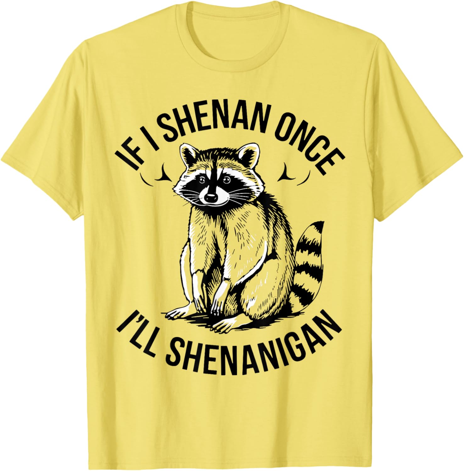Shenanigans Raccoon St Patrick's Day T-Shirt Fun and Festive Apparel - 10