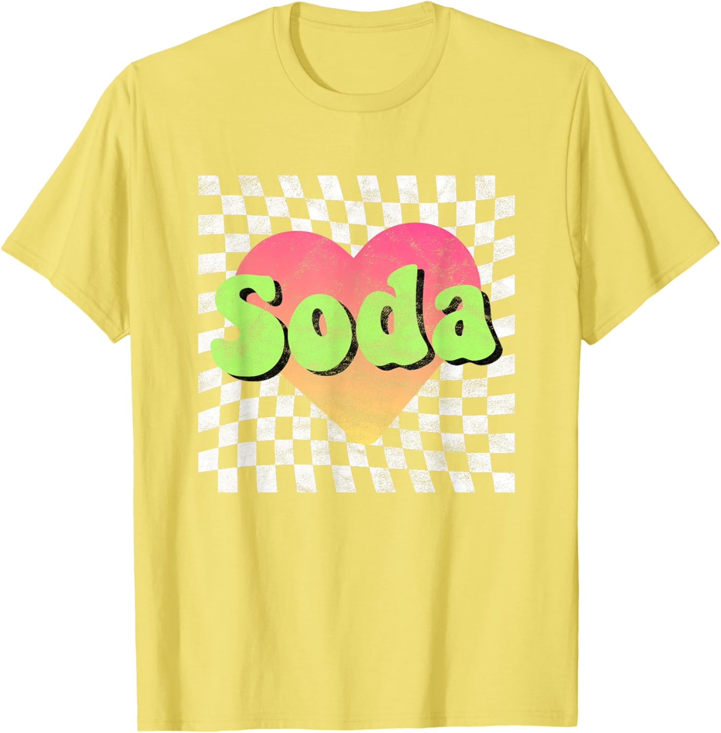 Soda Lover Heart Vintage Retro T-Shirt for Fun and Stylish Outfits - 7