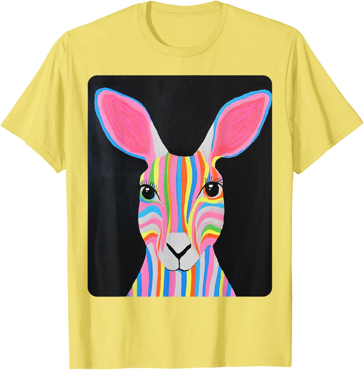 Vibrant Kangaroo Graphic T-Shirt for Style Lovers and Animal Fans - 26