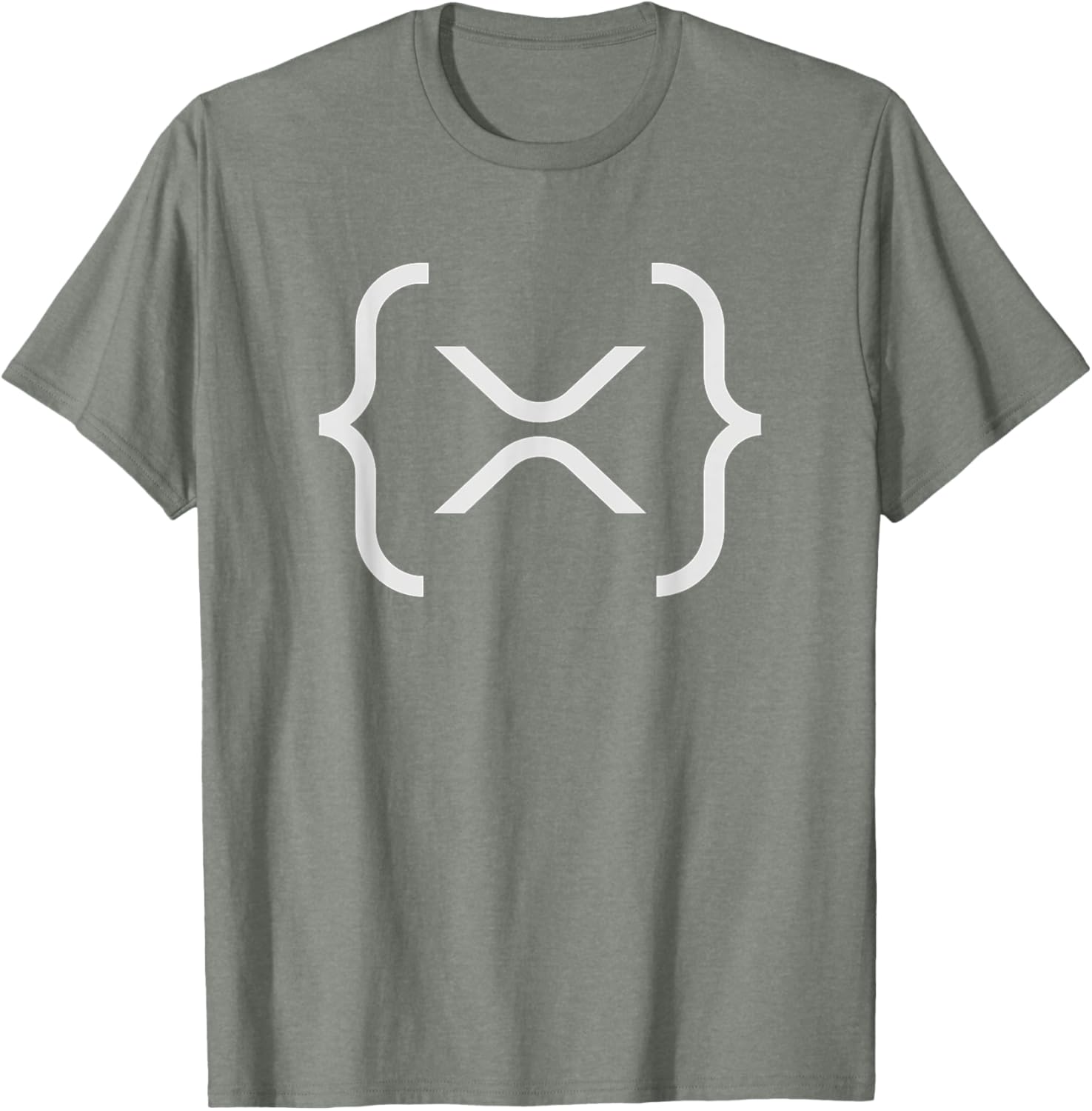 XRP Ledger Ripple White LogoMark T-Shirt for Cryptocurrency Fans - 16