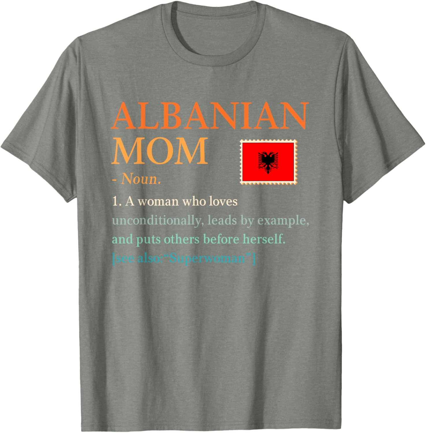 Funny Albanian Mom Pride T-Shirt for Mother's Day Gift - 15