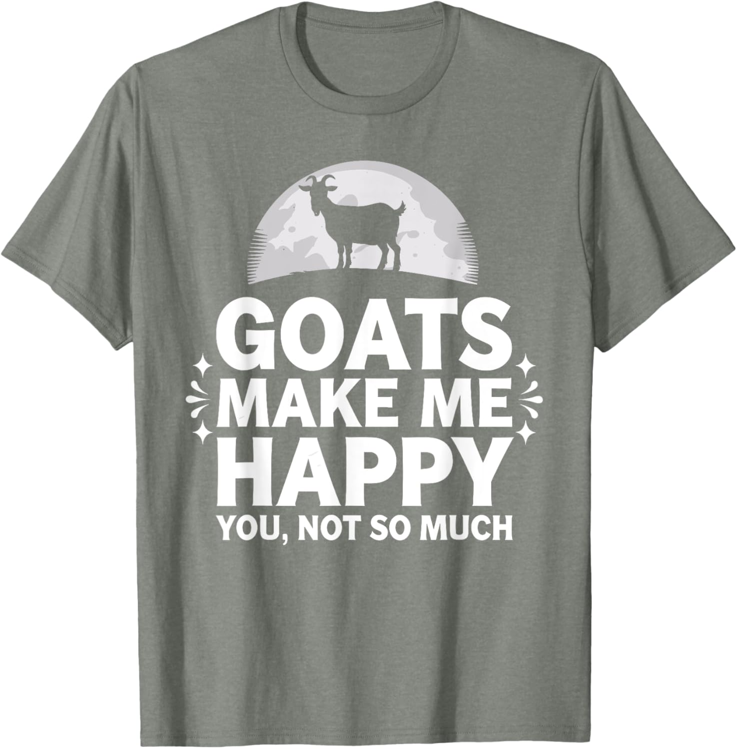 Cool Goat Design T-Shirt for Pygmy Goat Lovers - Unisex Farm Apparel - 11