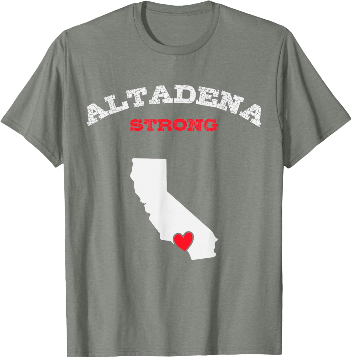 Altadena Strong LAFD Los Angeles California Pride T-Shirt for All Ages - 4