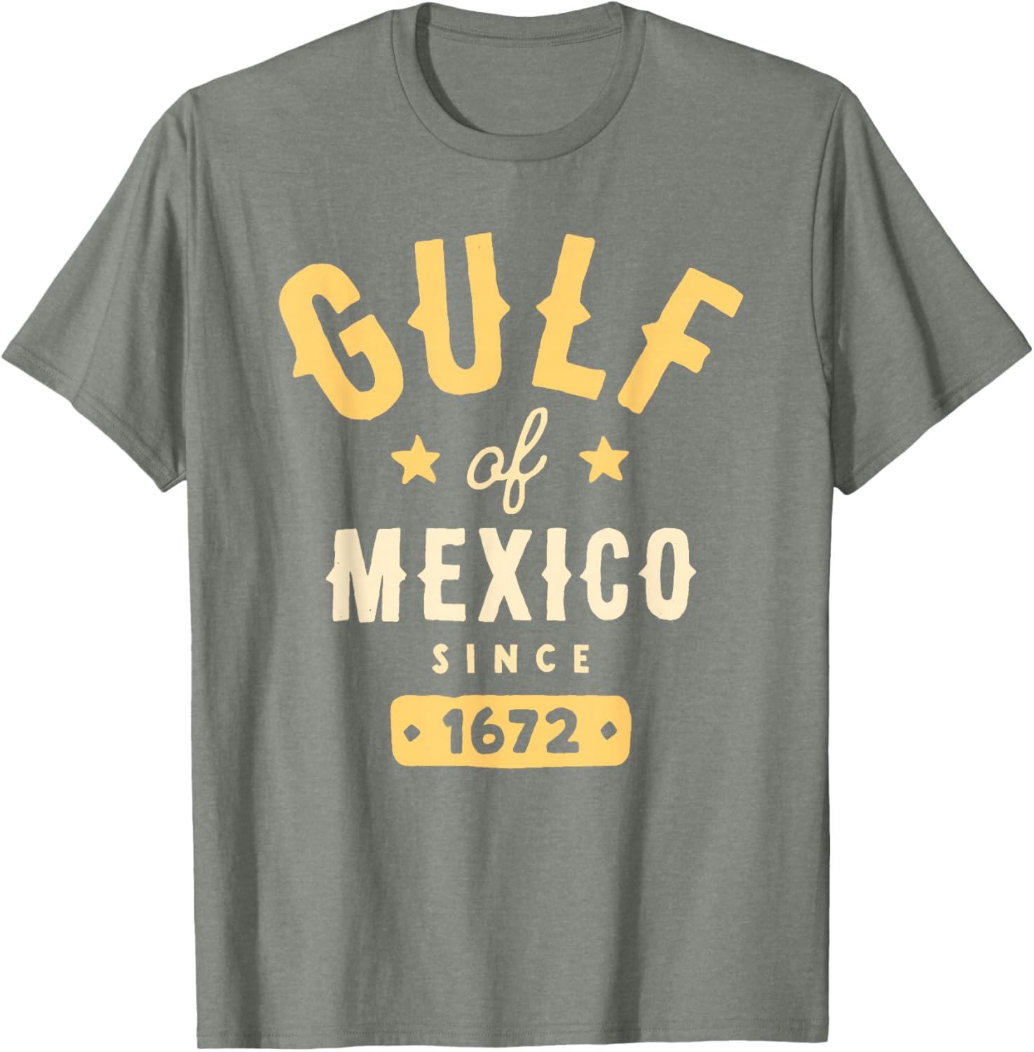 Gulf of Mexico Since 1672 T-Shirt – Vintage Style for Beach Lovers - 19
