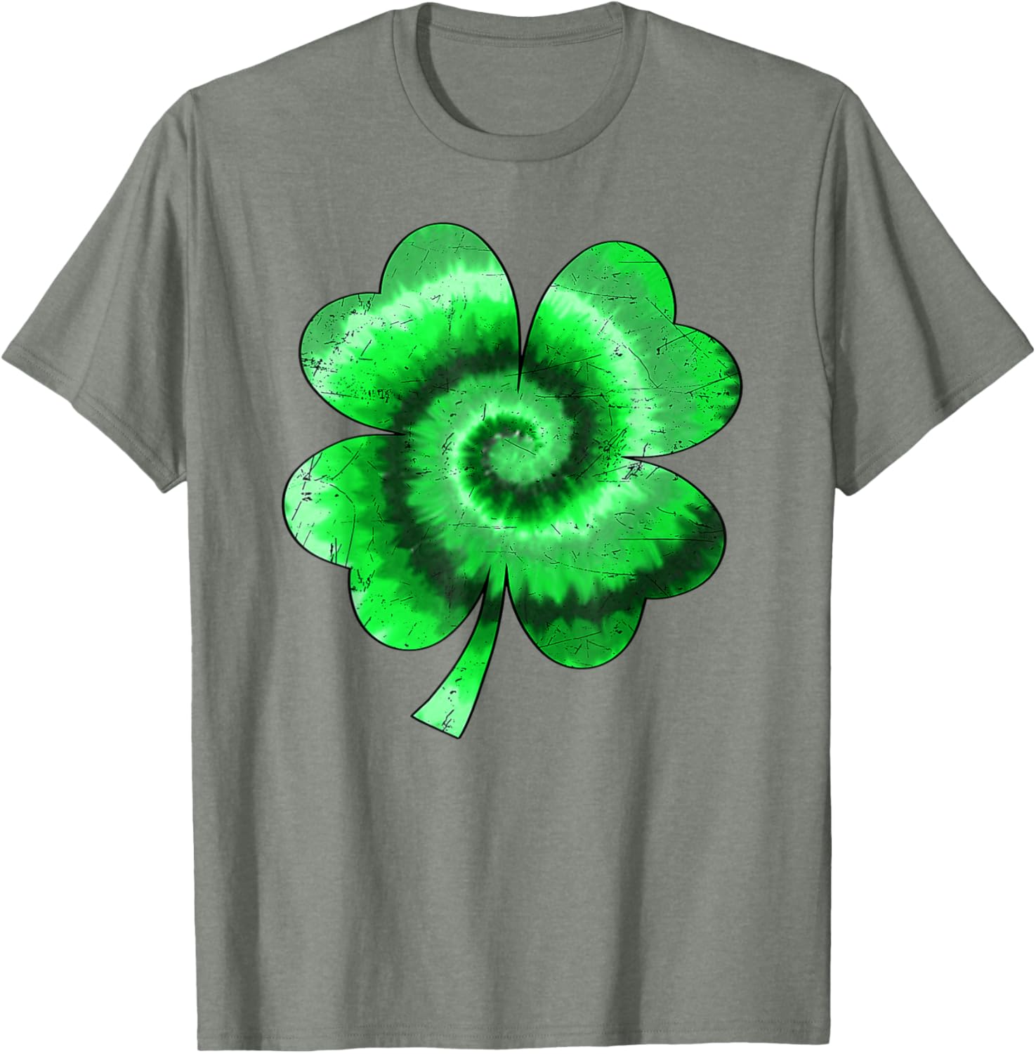 Tie Dye Shamrock T-Shirt for St Patrick's Day - Fun for All Ages - 10