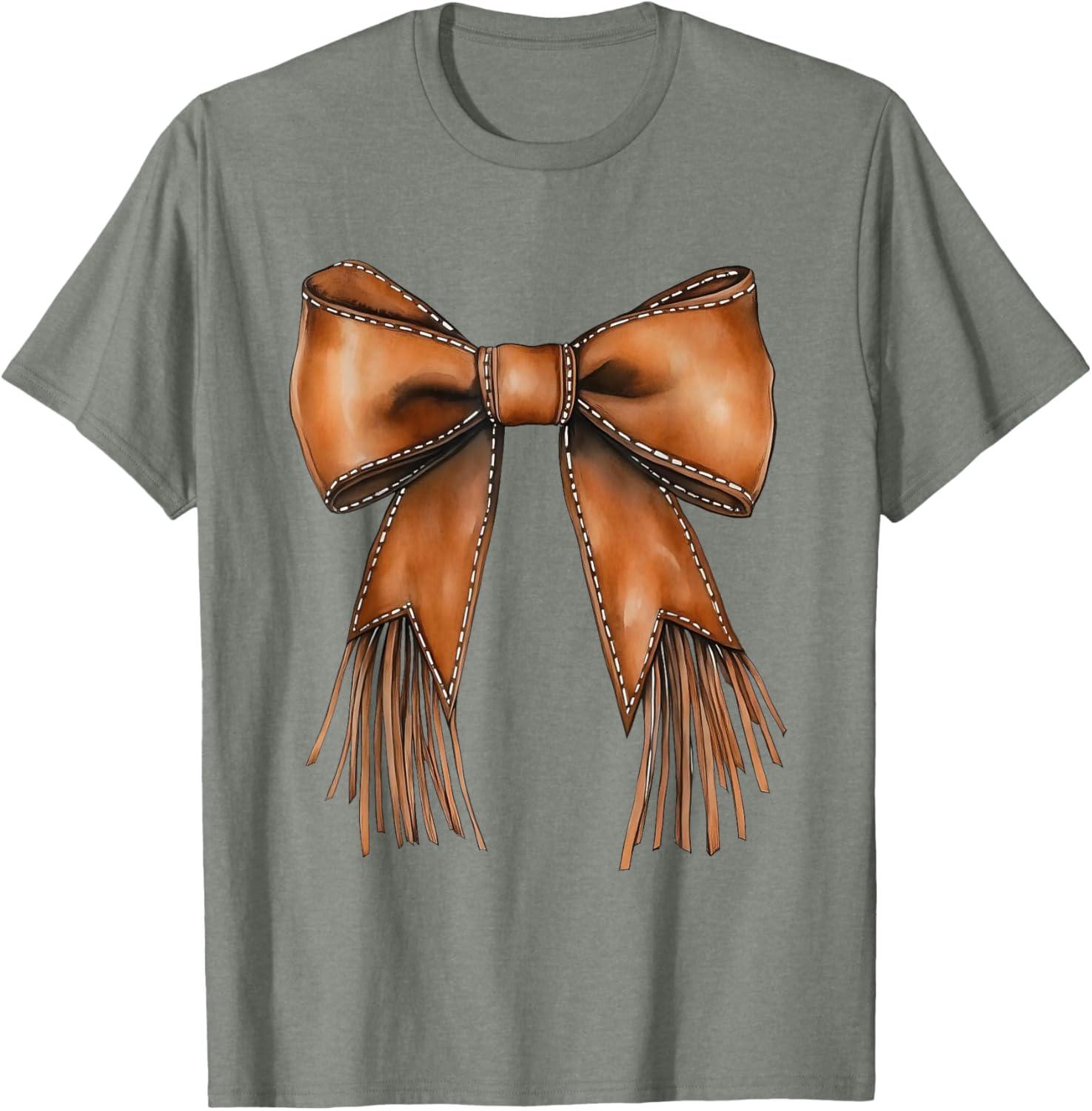 Cowgirl Bow Y2K Coquette Western T-Shirt for Trendy Style and Comfort - 24
