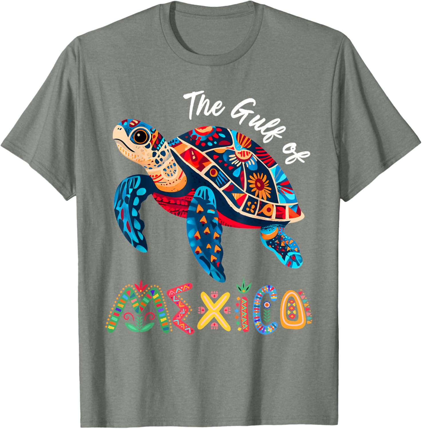 Sea Turtle Gulf of Mexico Forever T-Shirt for Ocean Lovers - 12