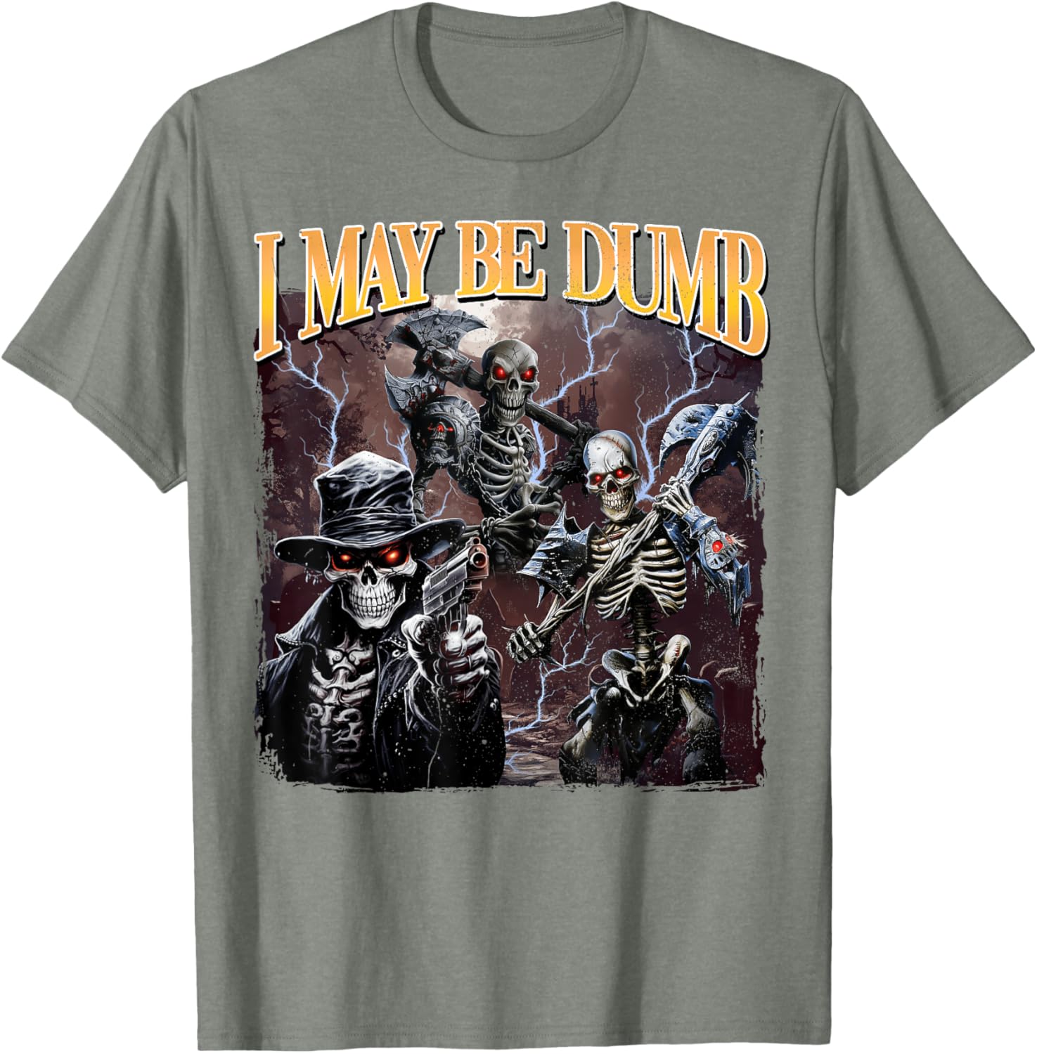 Funny Skeleton Meme T-Shirt for Unique Style and Humor Lovers - 13