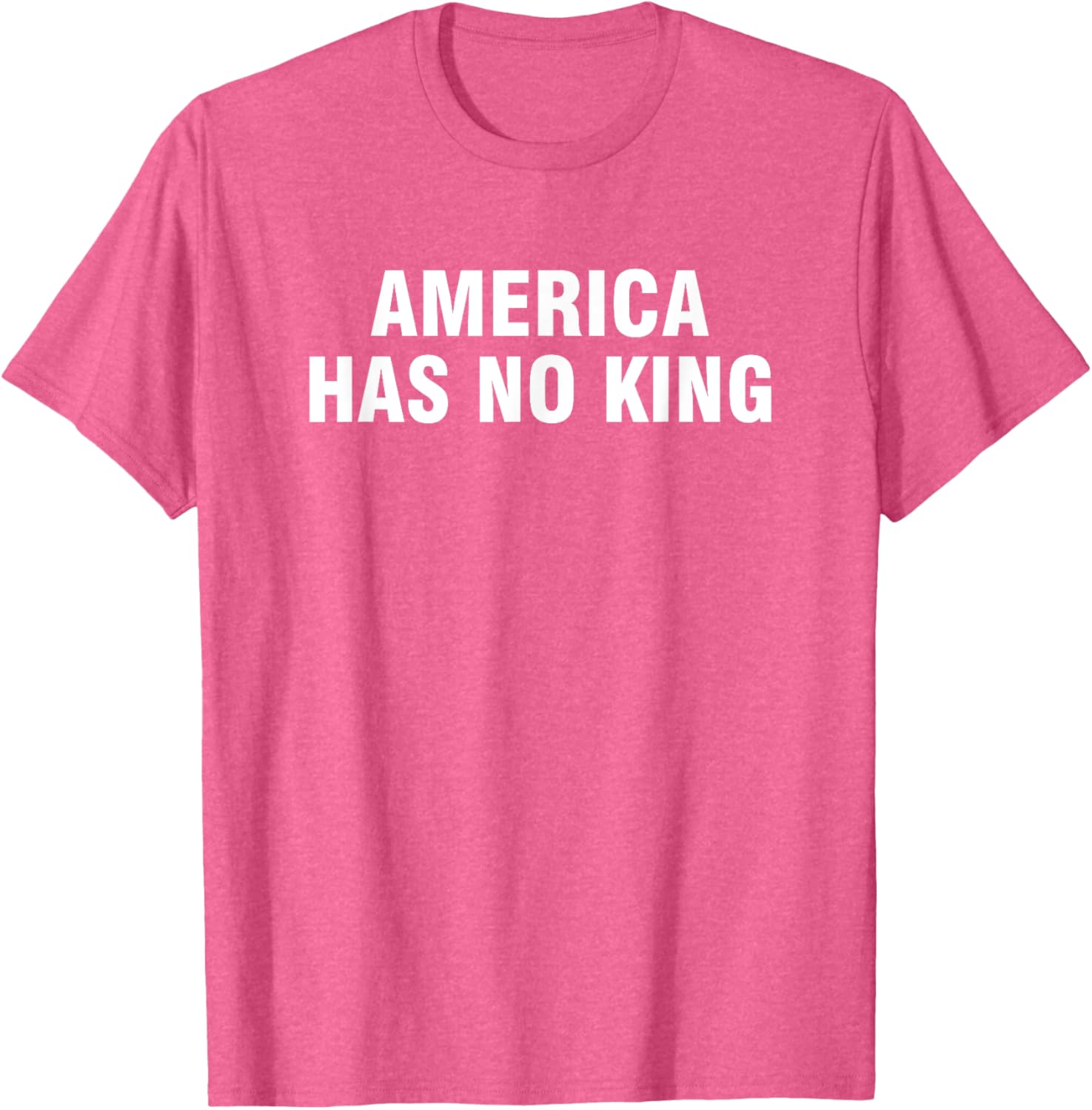 America Has No King T-Shirt - Classic Casual Tee for Patriotic Wear - 14