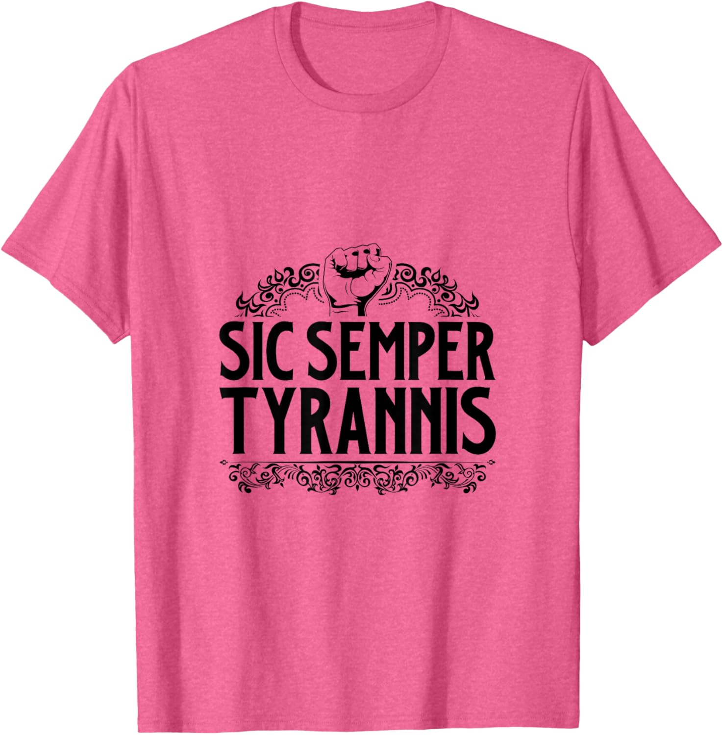 Sic Semper Tyrannis Latin T-Shirt for Bold Style Enthusiasts - 3
