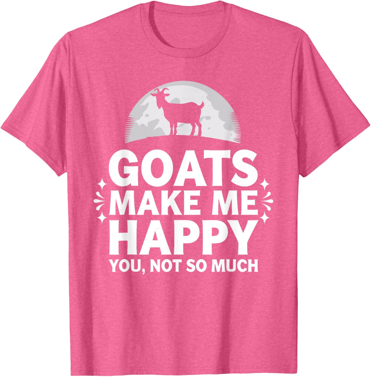 Cool Goat Design T-Shirt for Pygmy Goat Lovers - Unisex Farm Apparel - 6