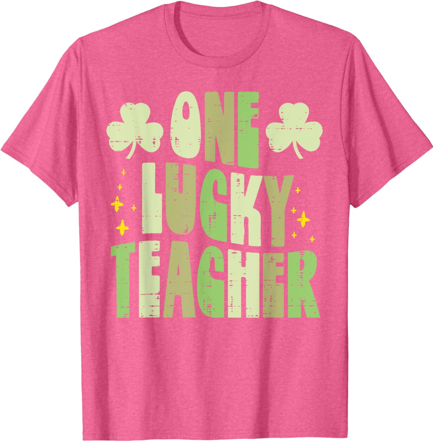 St Patricks Day One Lucky Teacher T-Shirt for Men and Women - 9