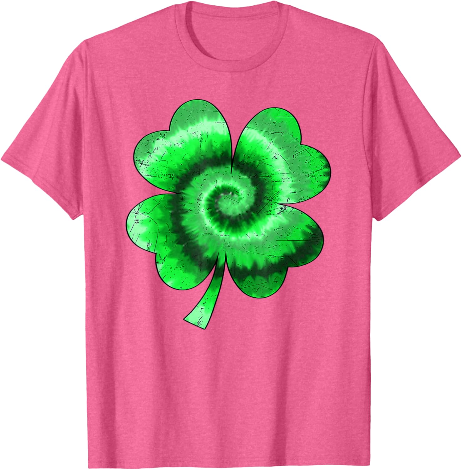 Tie Dye Shamrock T-Shirt for St Patrick's Day - Fun for All Ages - 7