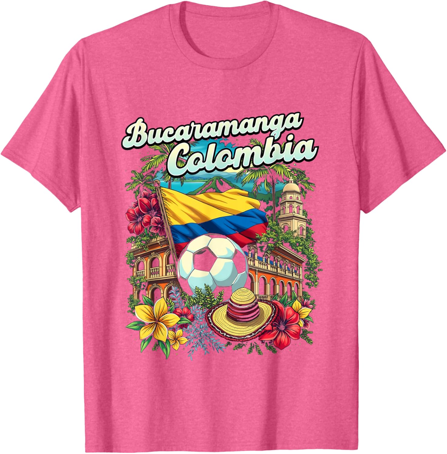 Bucaramanga Vacation T-Shirt for Travel Lovers - Explore Colombia in Style - 2