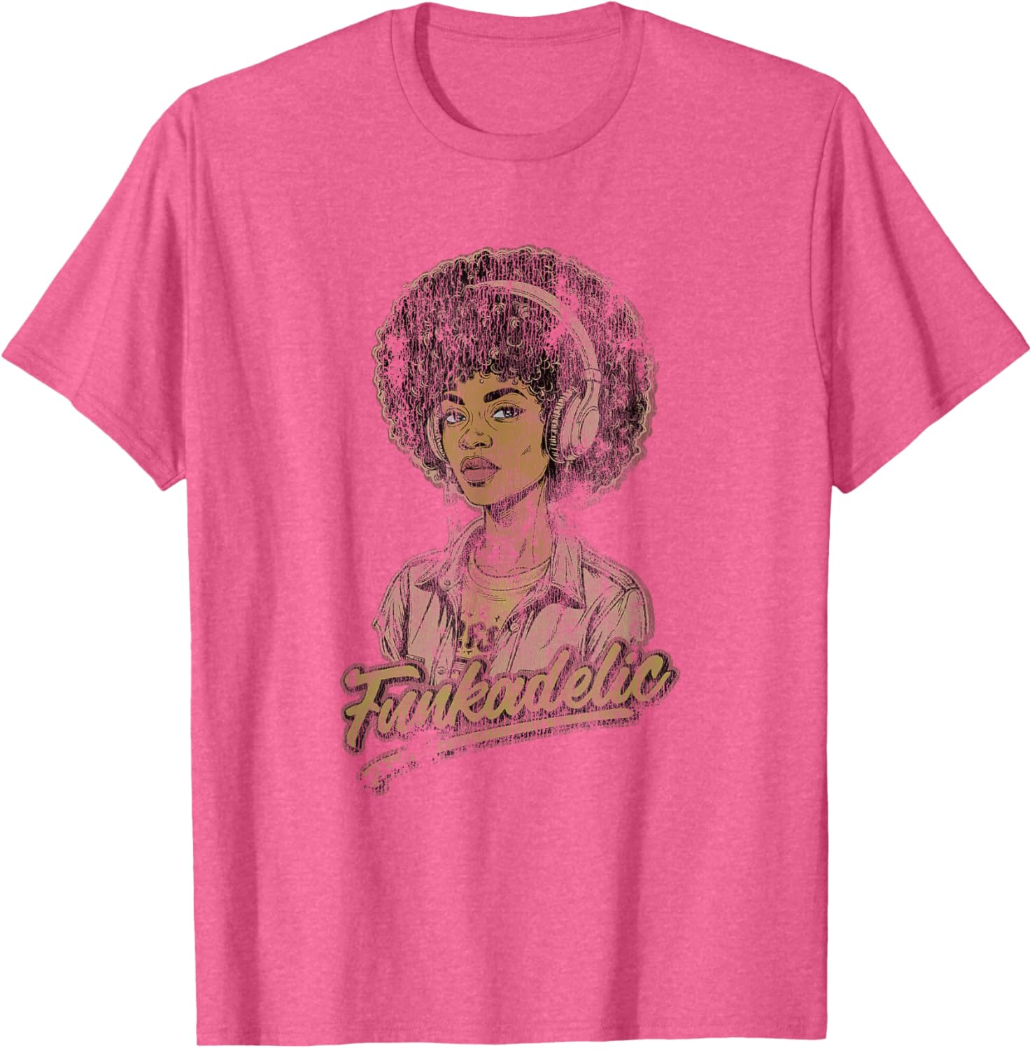 70s Funk Afro Women Soul Retro Vintage Graphic T-Shirt for Cool Style - 7