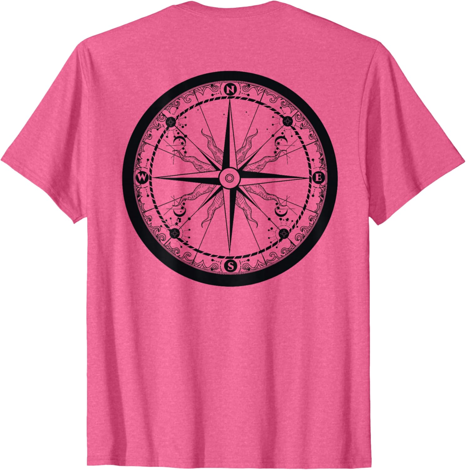 Beautiful Compass Sailing and Hiking Adventure T-Shirt for Travelers - 7