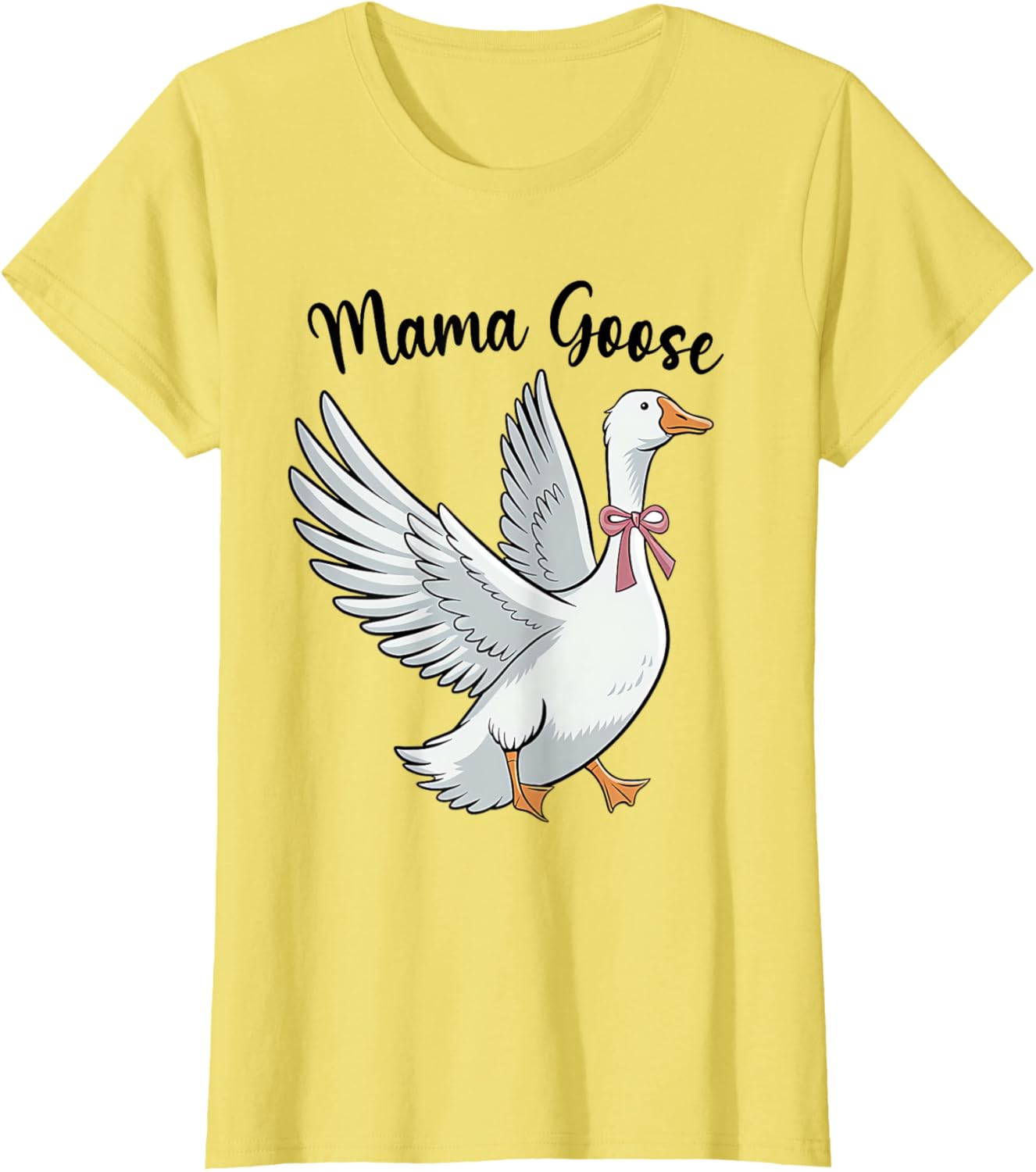 Funny Mama Goose T-Shirt for Moms - Silly Mothers Day Humor Gift - 10