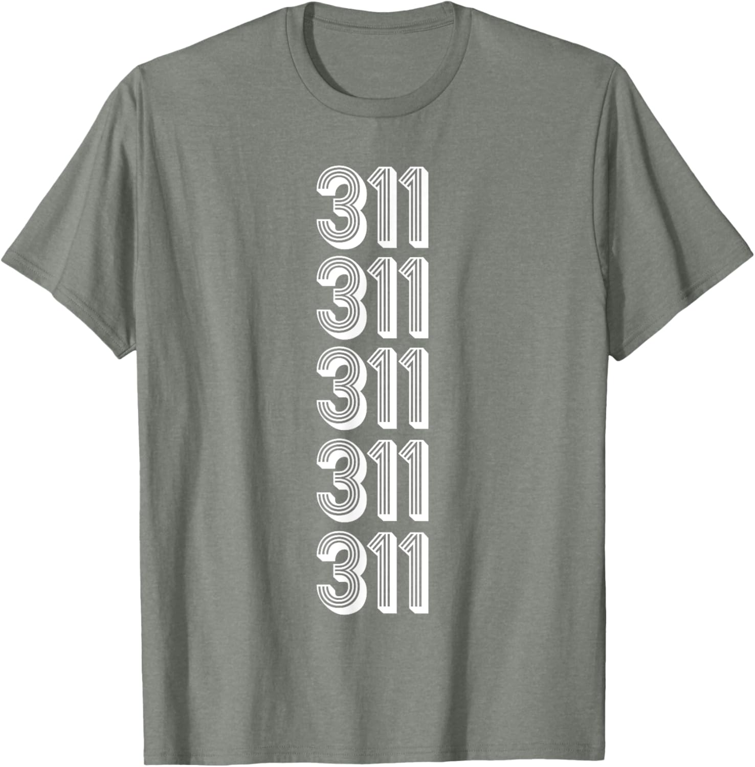 311 Area Code Chicago T-Shirt for Trendy City Lovers and Travelers - 13