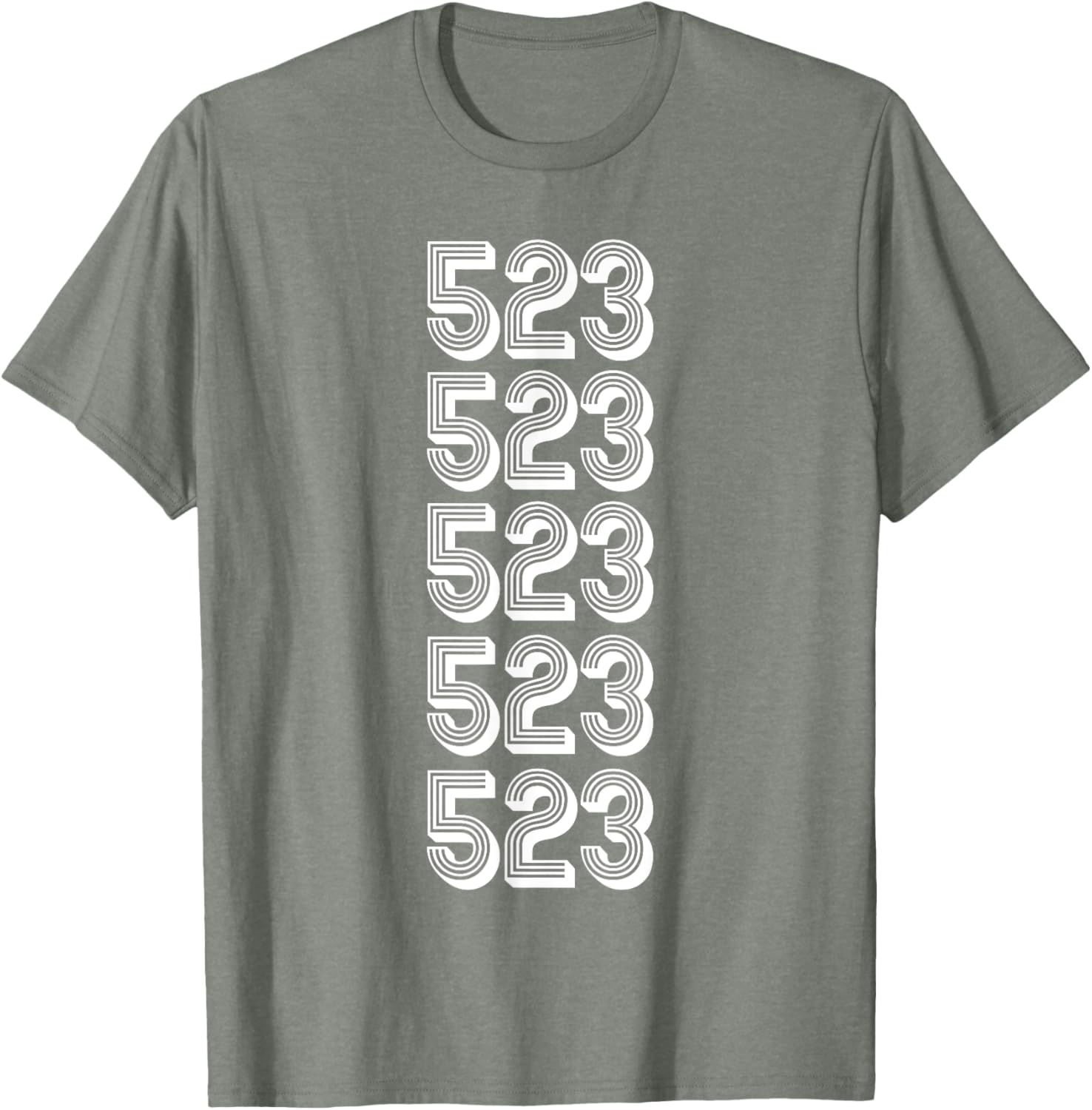 523 Area Code Non Geographic Services T-Shirt - Fun and Stylish Apparel - 10