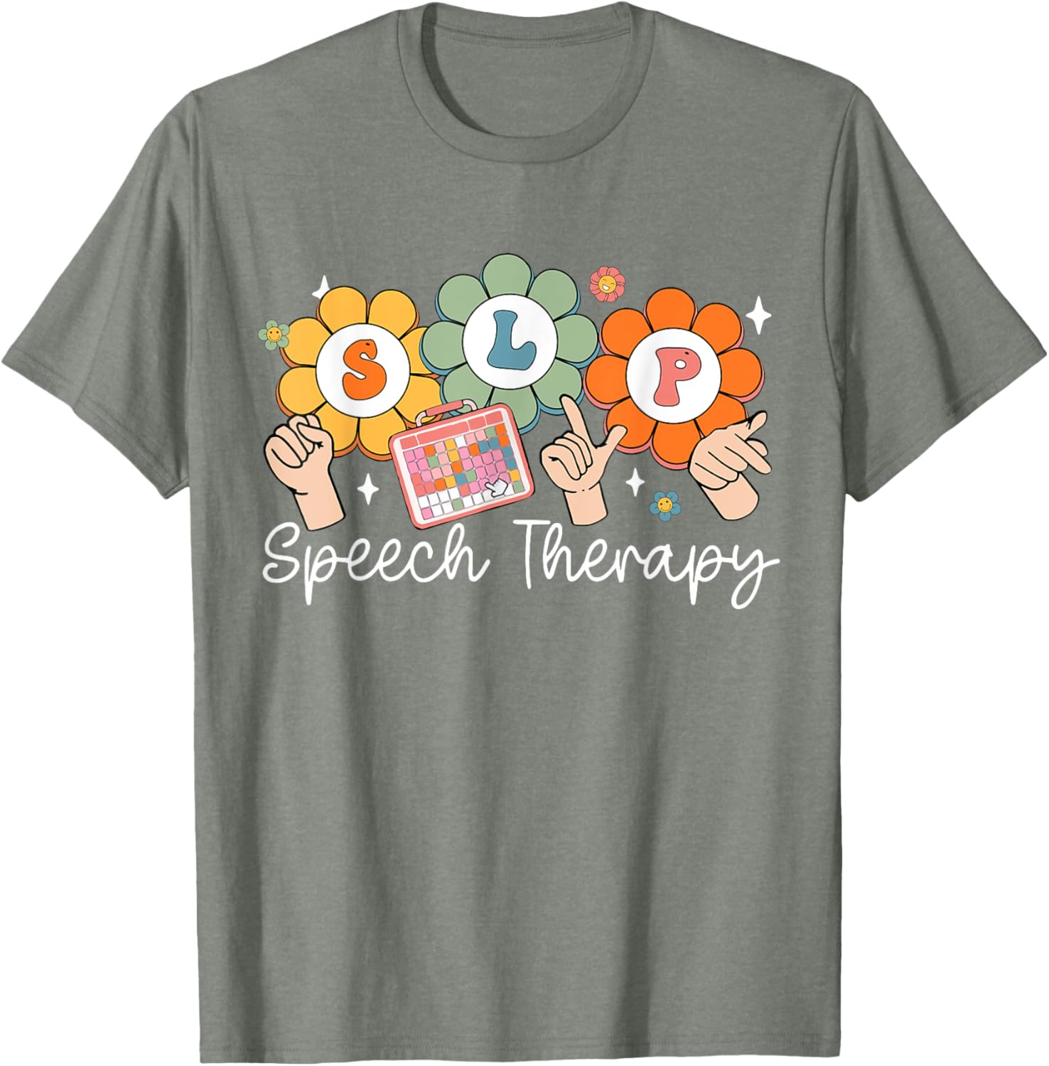 Therapy Speech Language Pathologist SLP T-Shirt for Speech Therapists - 7