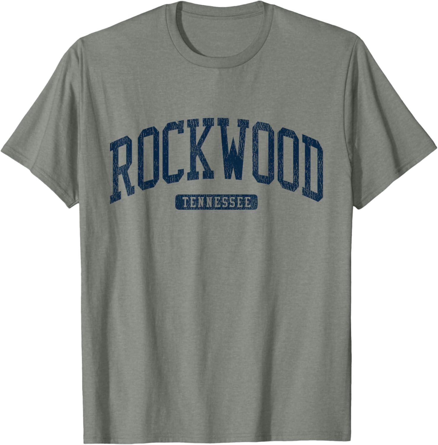 Rockwood Tennessee College University Blue T-Shirt for Casual Style - 16