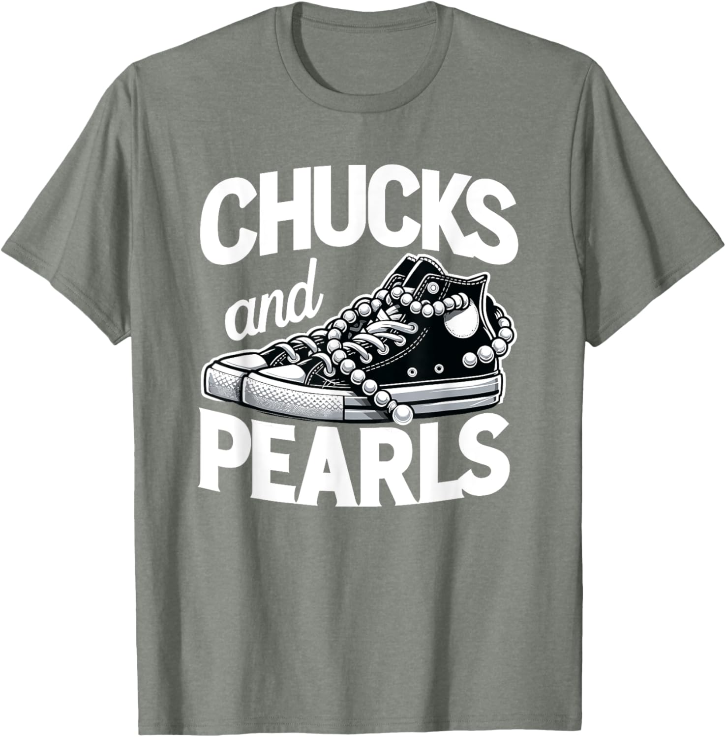 Chucks Cute Women's Pearl T-Shirt for Stylish Comfort and Elegance - 4