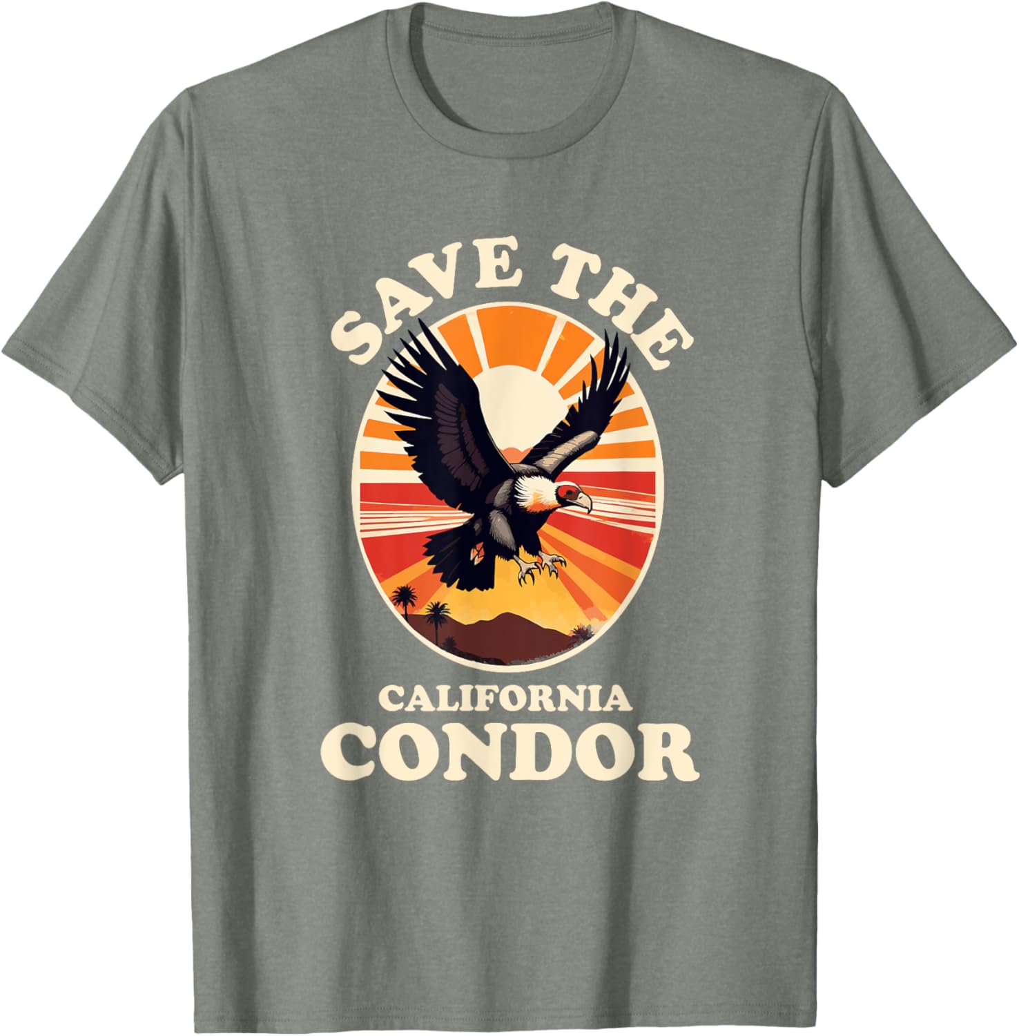 Save the California Condor T-Shirt for Bird Lovers and Nature Enthusiasts - 11