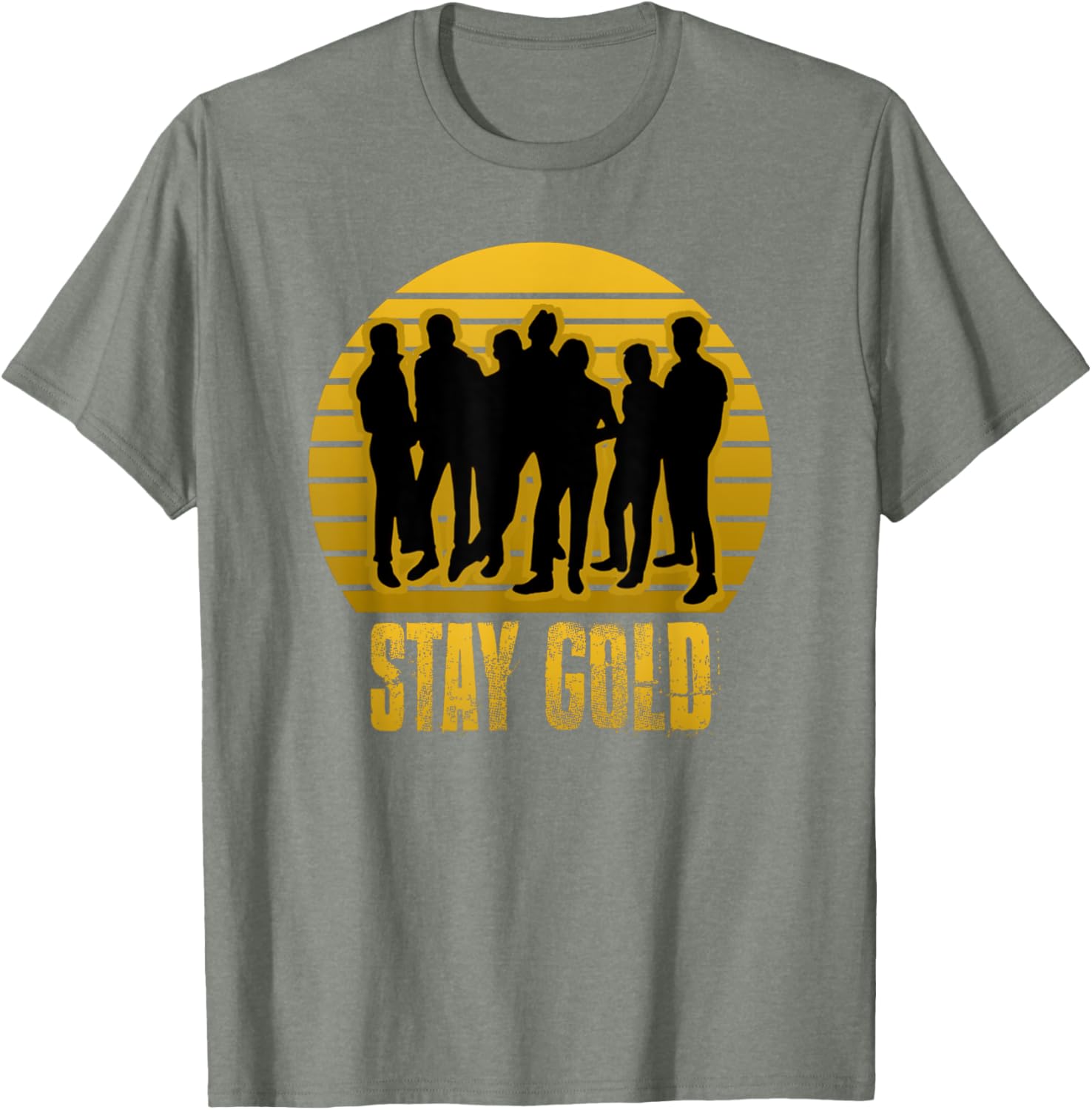 Vintage Retro Stay Gold 1983 Ponyboy T-Shirt for Classic Movie Fans - 27