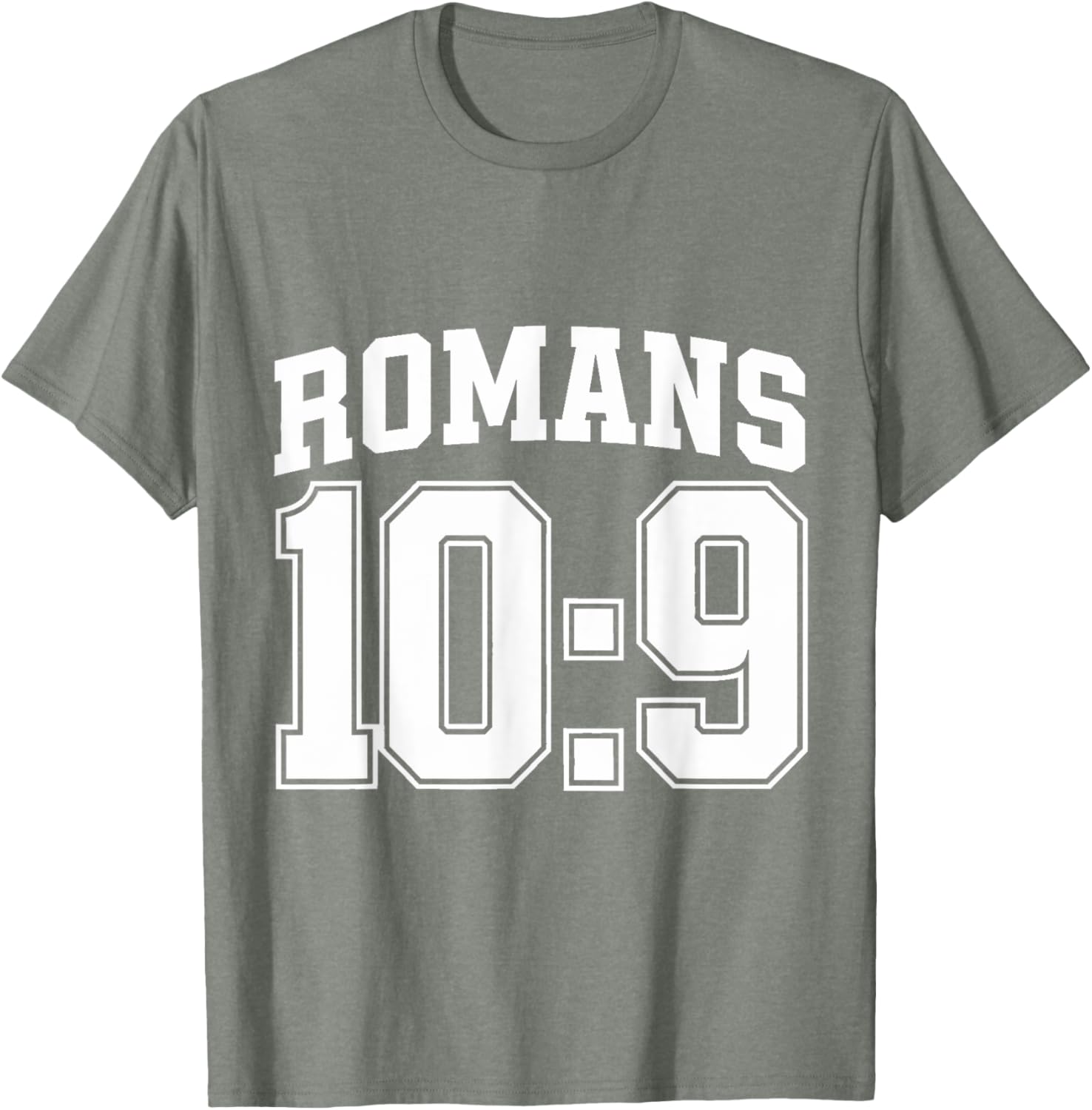 Romans 10:9 Christian Sports Jersey Motivational T-Shirt for All Fans - 6