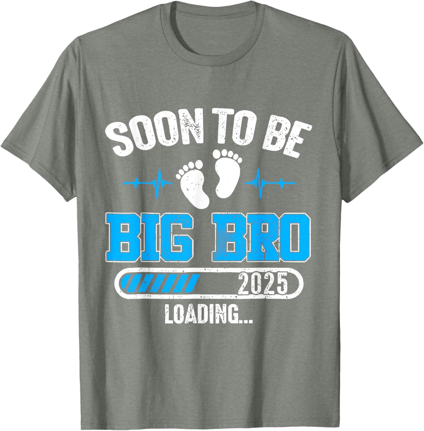 Soon To Be Big Brother 2025 Loading Pregnancy Announcement T-Shirt - 9