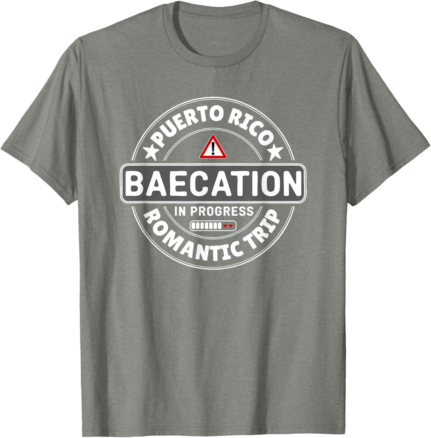 Couples Matching 1st Puerto Rico Baecation Romantic Travel T-Shirt - 8