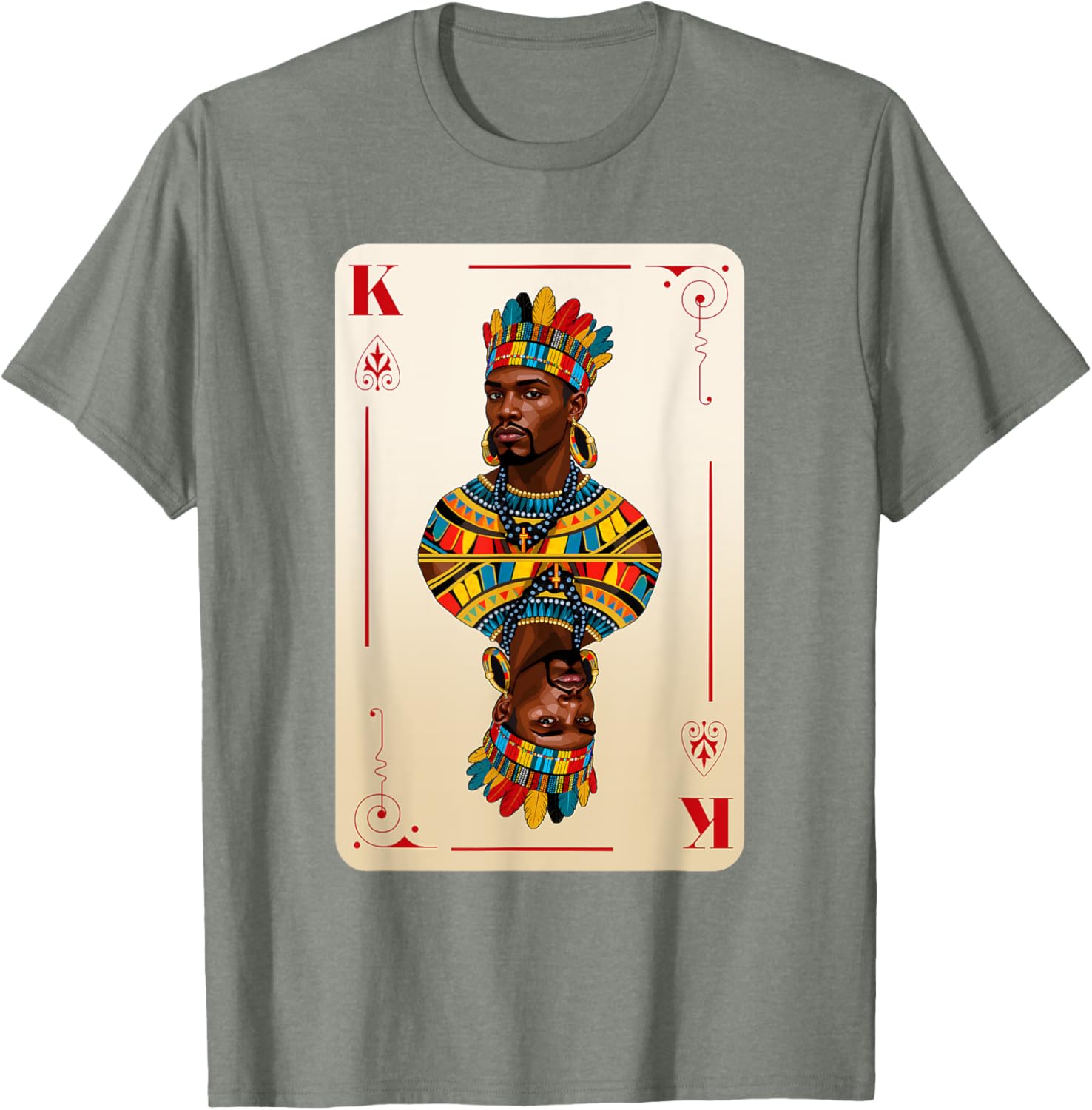 African King Black Pride BHM Couples T-Shirt for Men - Matching Style - 9