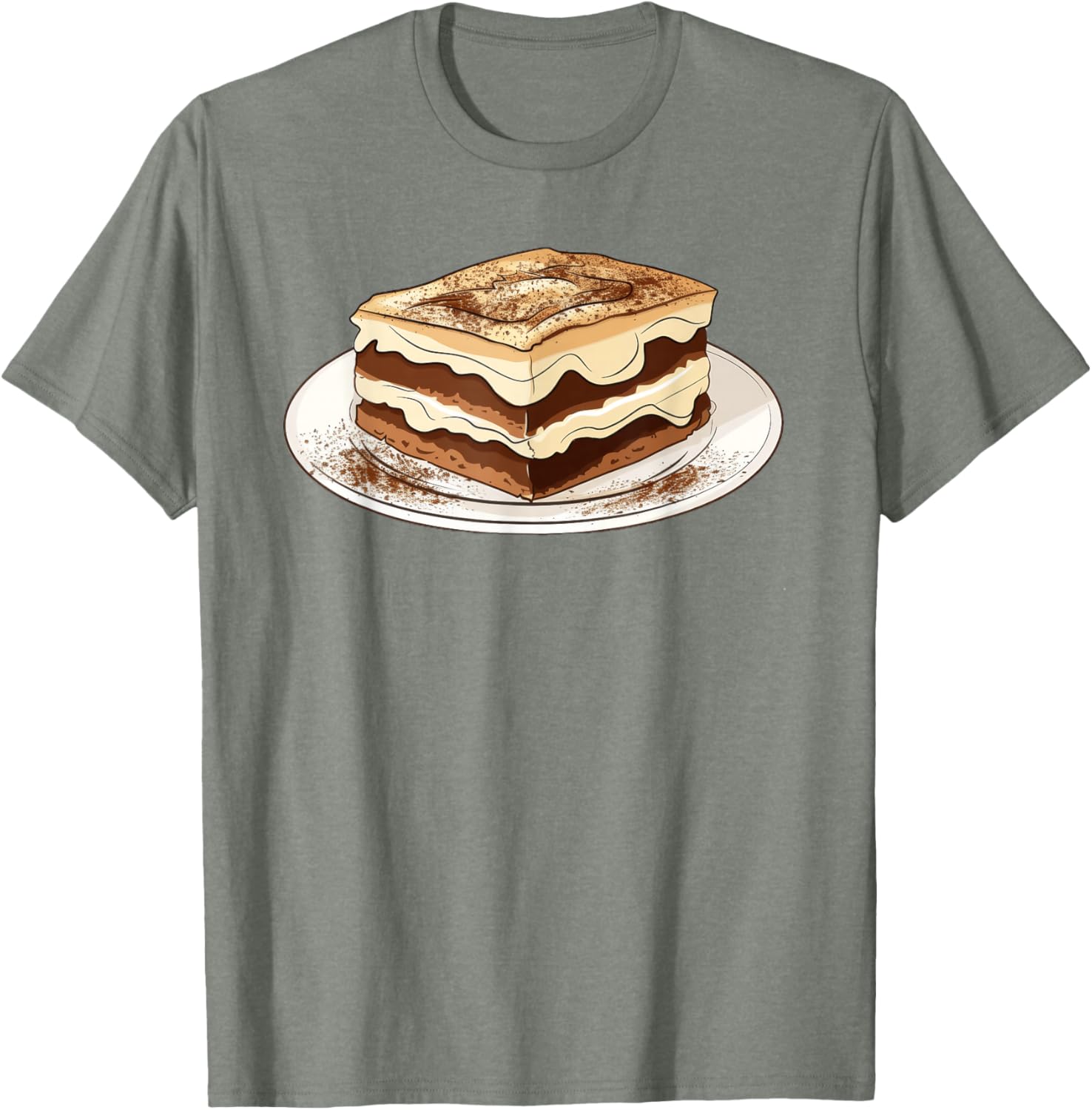 Tiramisu Funny T-Shirt for Food Lovers – Unique and Playful Design - 11