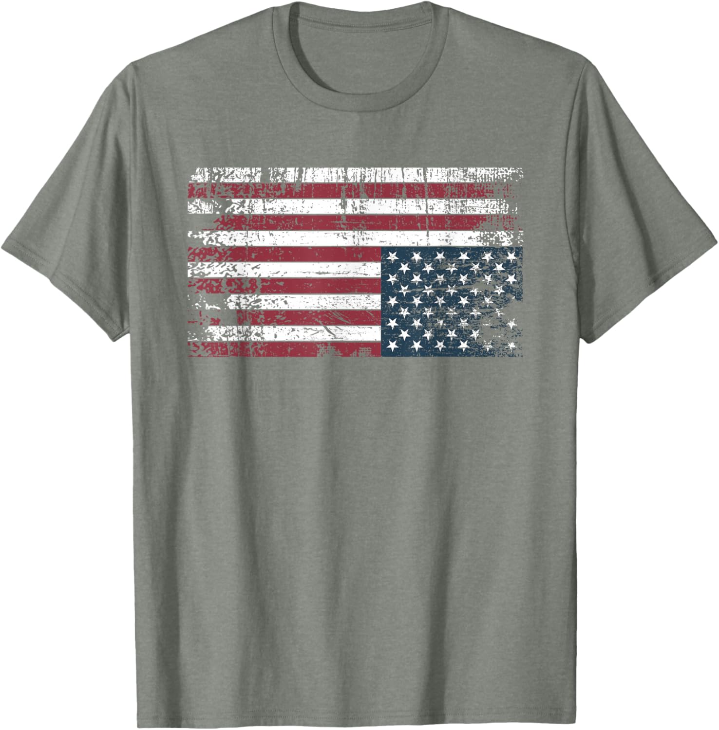 Vintage Upside Down American Flag T-Shirt for Proud USA Patriots - 12