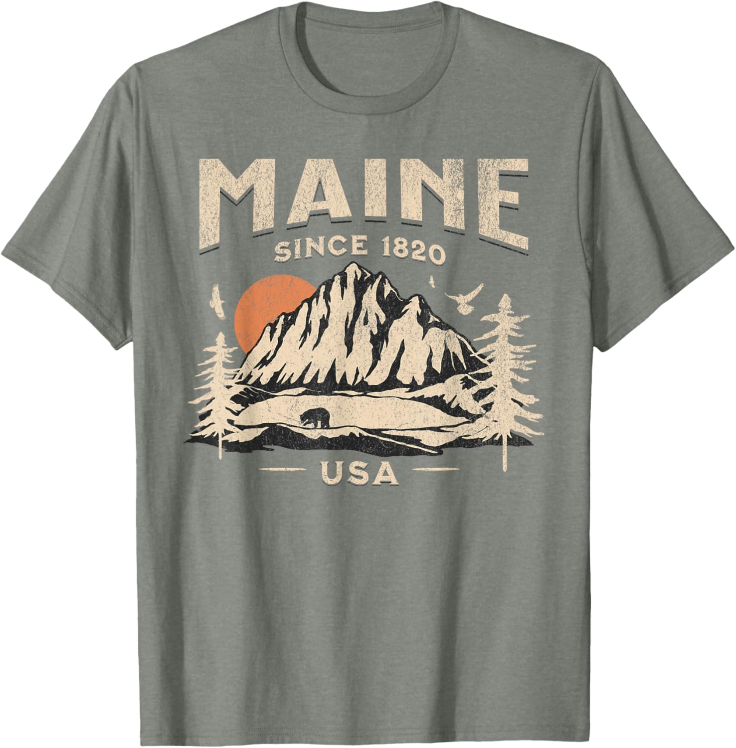 Stylish Maine T-Shirt for Casual Wear - Perfect for Every Adventure - 18