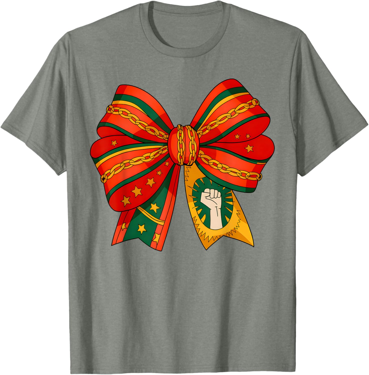 Black History Coquette Bow T-Shirt for Women and Kids Stylish Apparel - 28