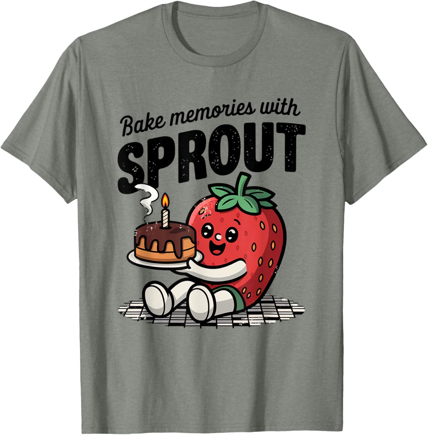 Bake Memories with Sprout Dandy's World Birthday T-Shirt for Kids - 13