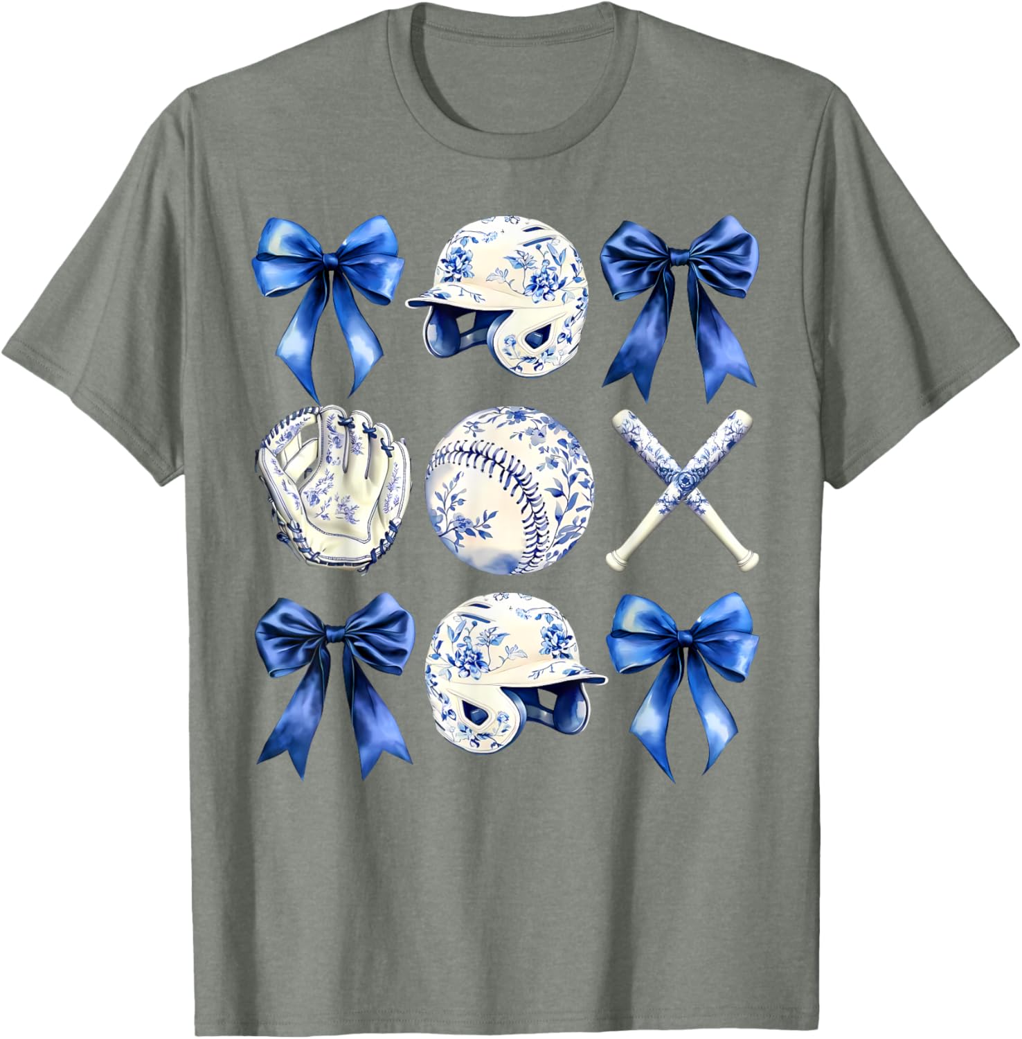 Charming Baseball Mama Bow T-Shirt Perfect for Mother's Day Gifts - 20