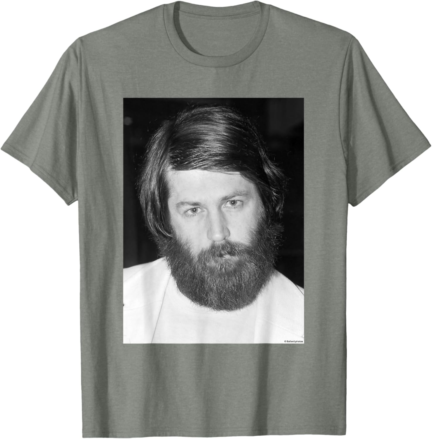 Brian Wilson Beach Boys T-Shirt by Allan Ballard - Music Lover's Apparel - 4