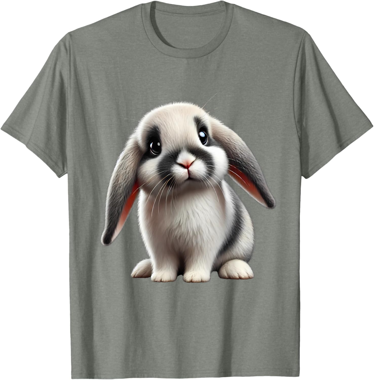 Cute Bunny T-Shirt for Kids and Women - Fun Rabbit Graphic Tee - 13