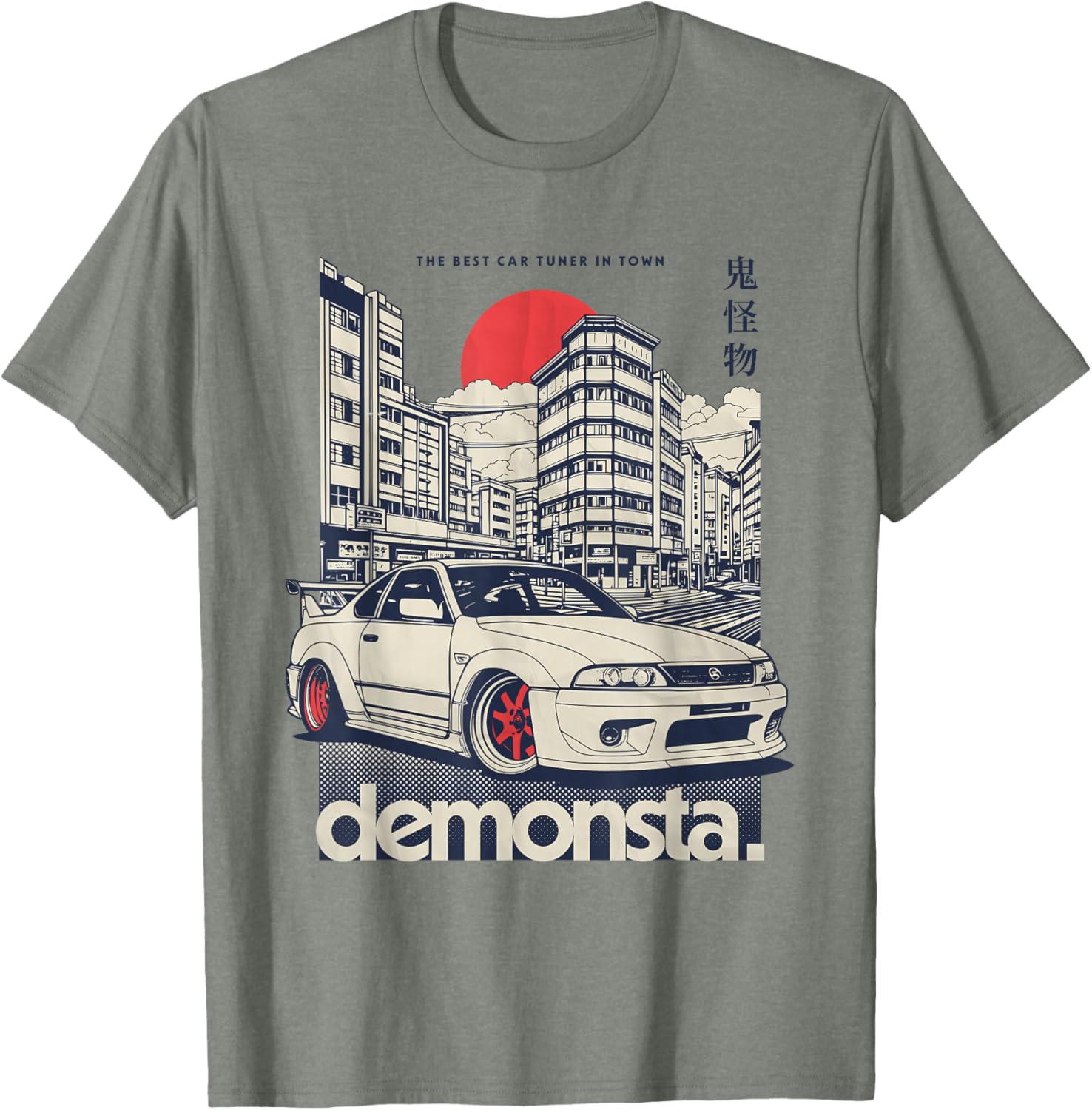 JDM Tokyo Japan Drift Race Car Tuning Retro Vintage T-Shirt for Gearheads - 17