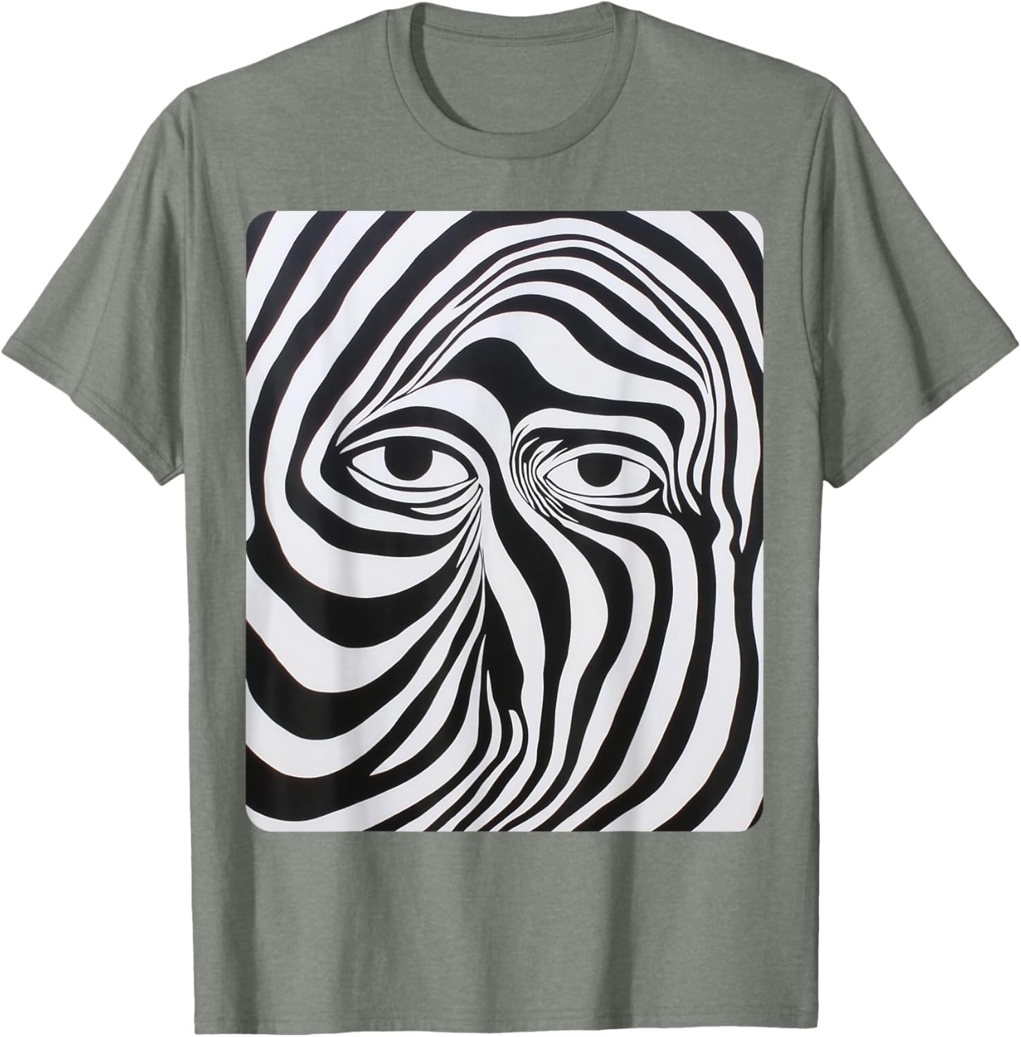 Stylish Eyes White and Black Designer T-Shirt for Trendy Fashion Lovers - 29